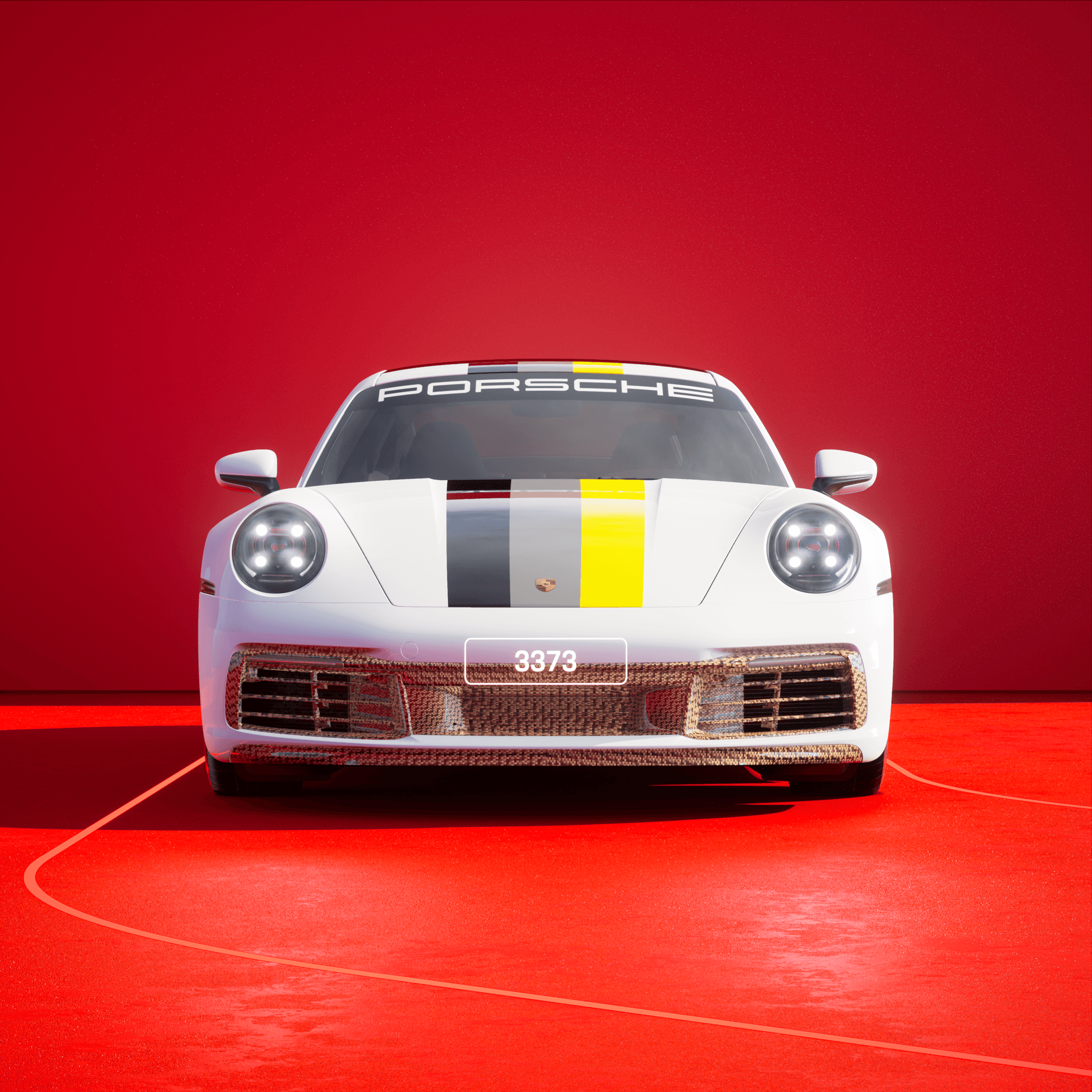 The PORSCHΞ 911 3373 image in phase