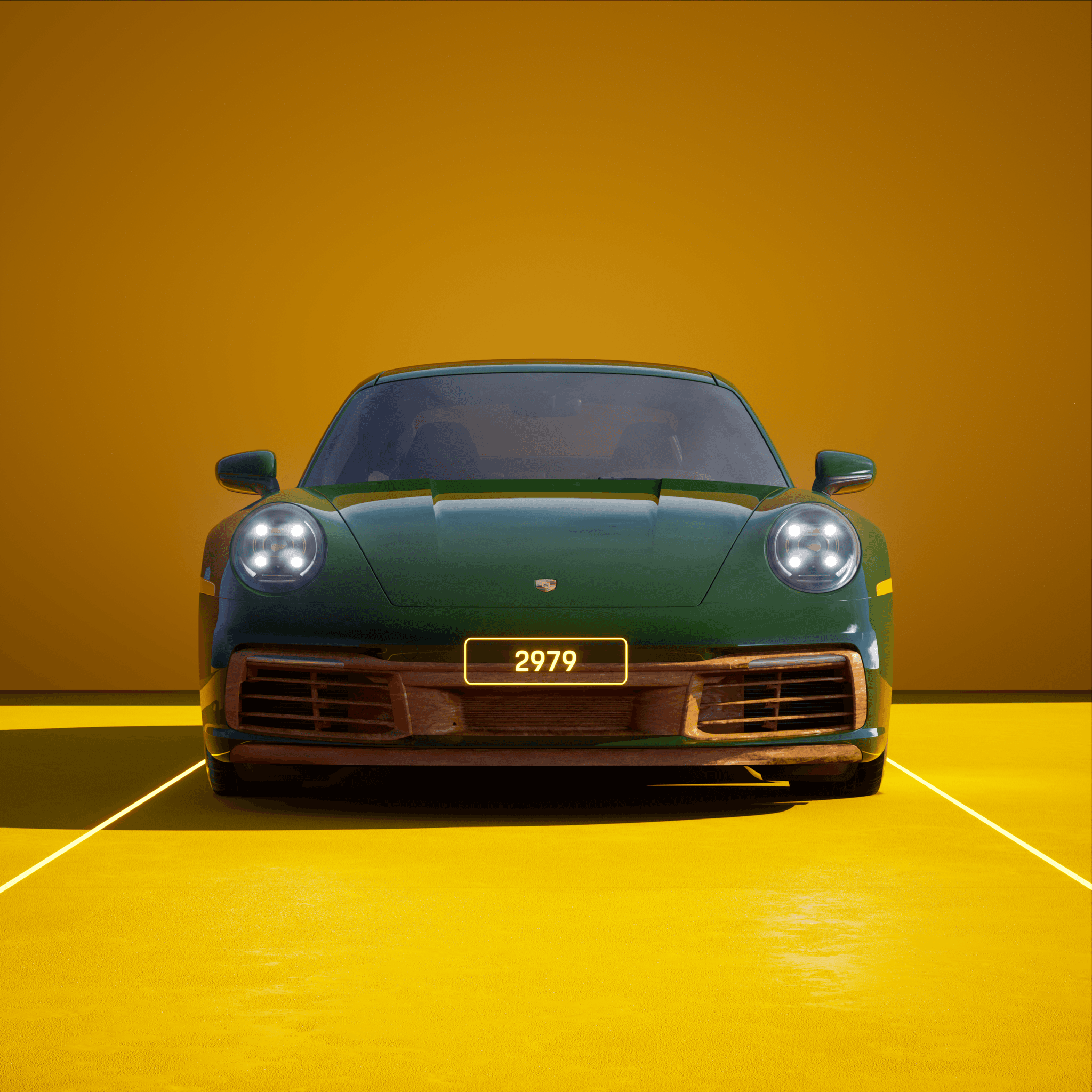 The PORSCHΞ 911 2979 image in phase