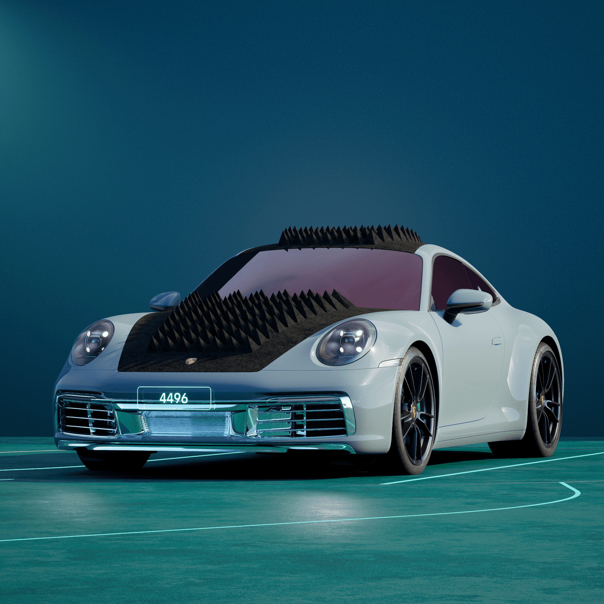 The PORSCHΞ 911 4496 image in phase