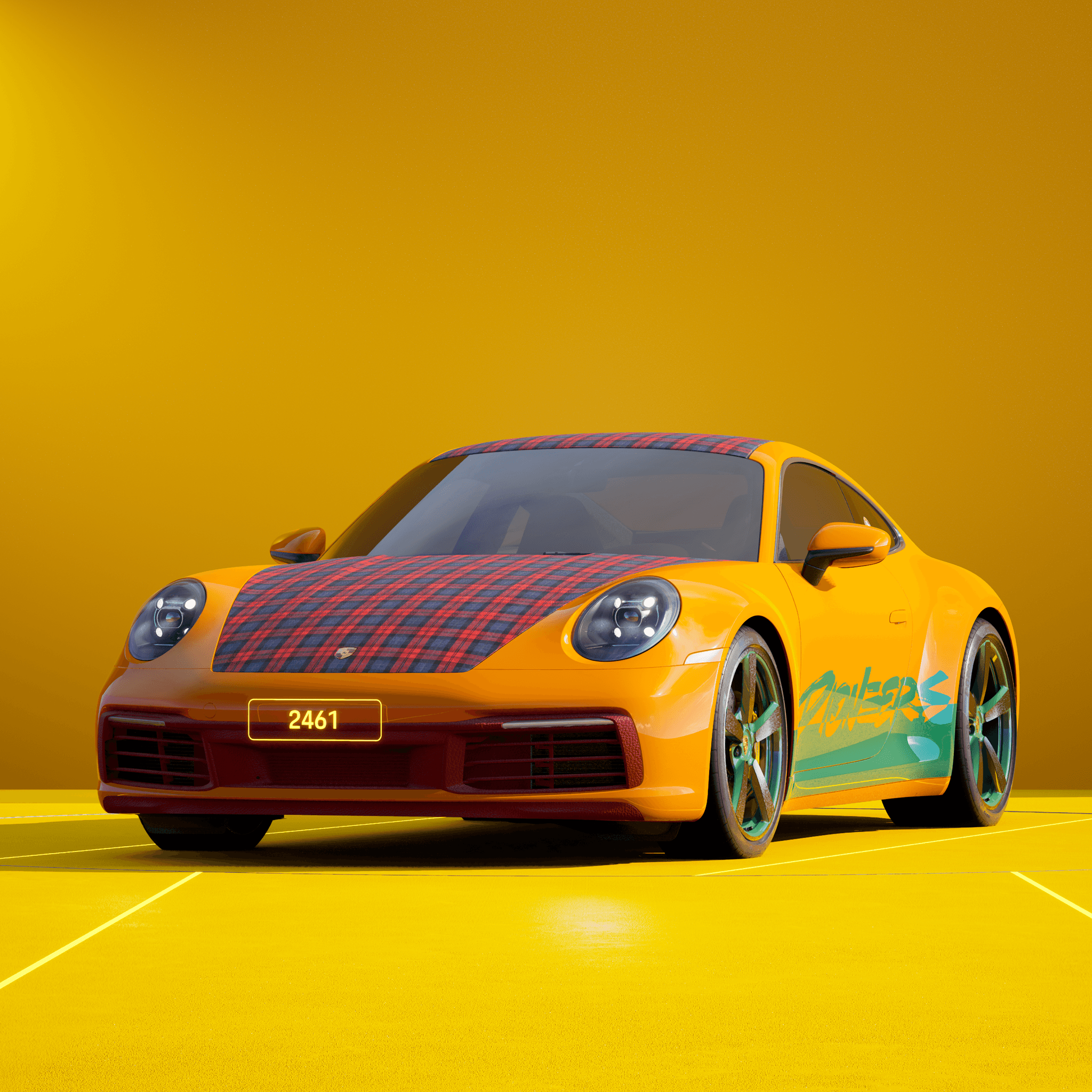 The PORSCHΞ 911 2461 image in phase