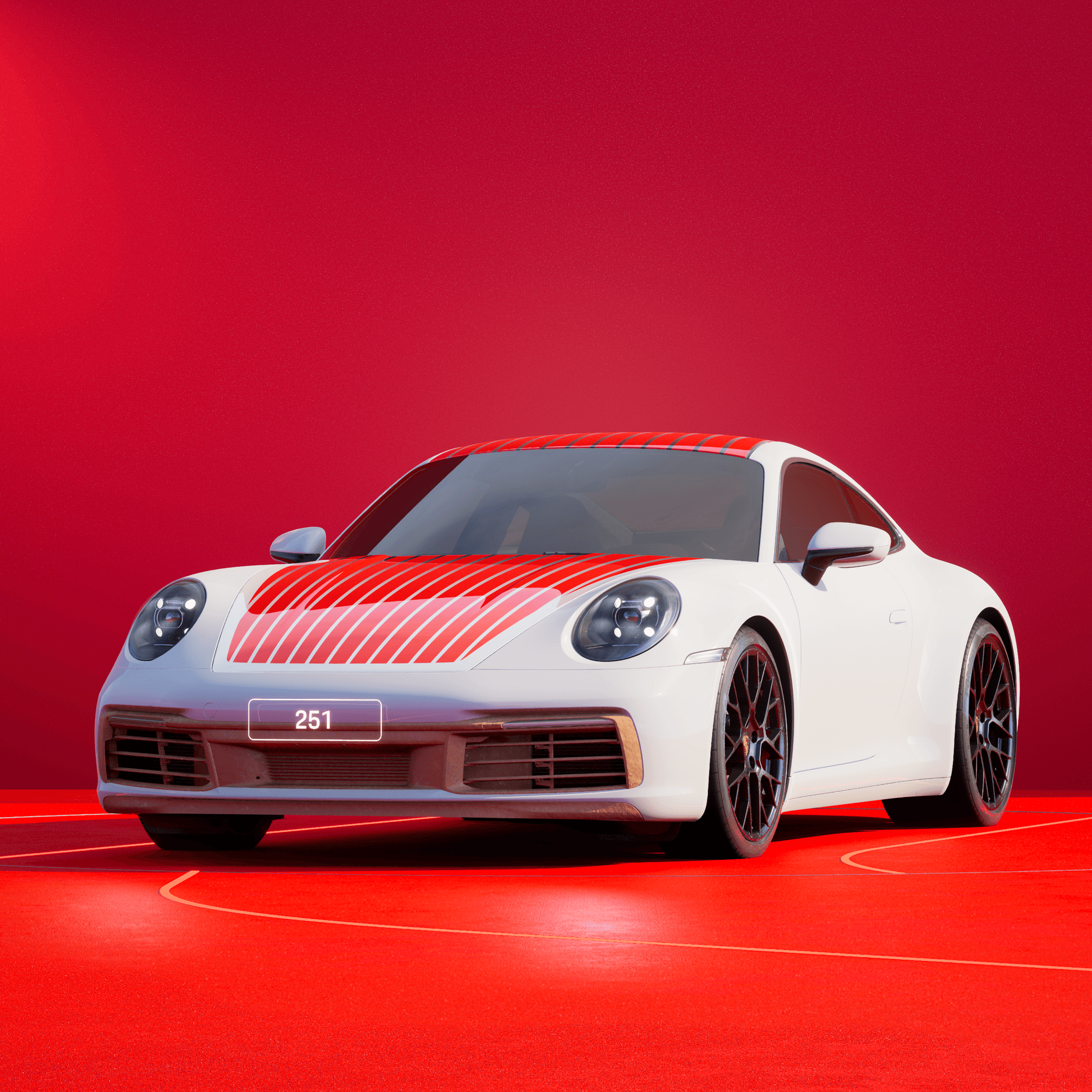 The PORSCHΞ 911 251 image in phase