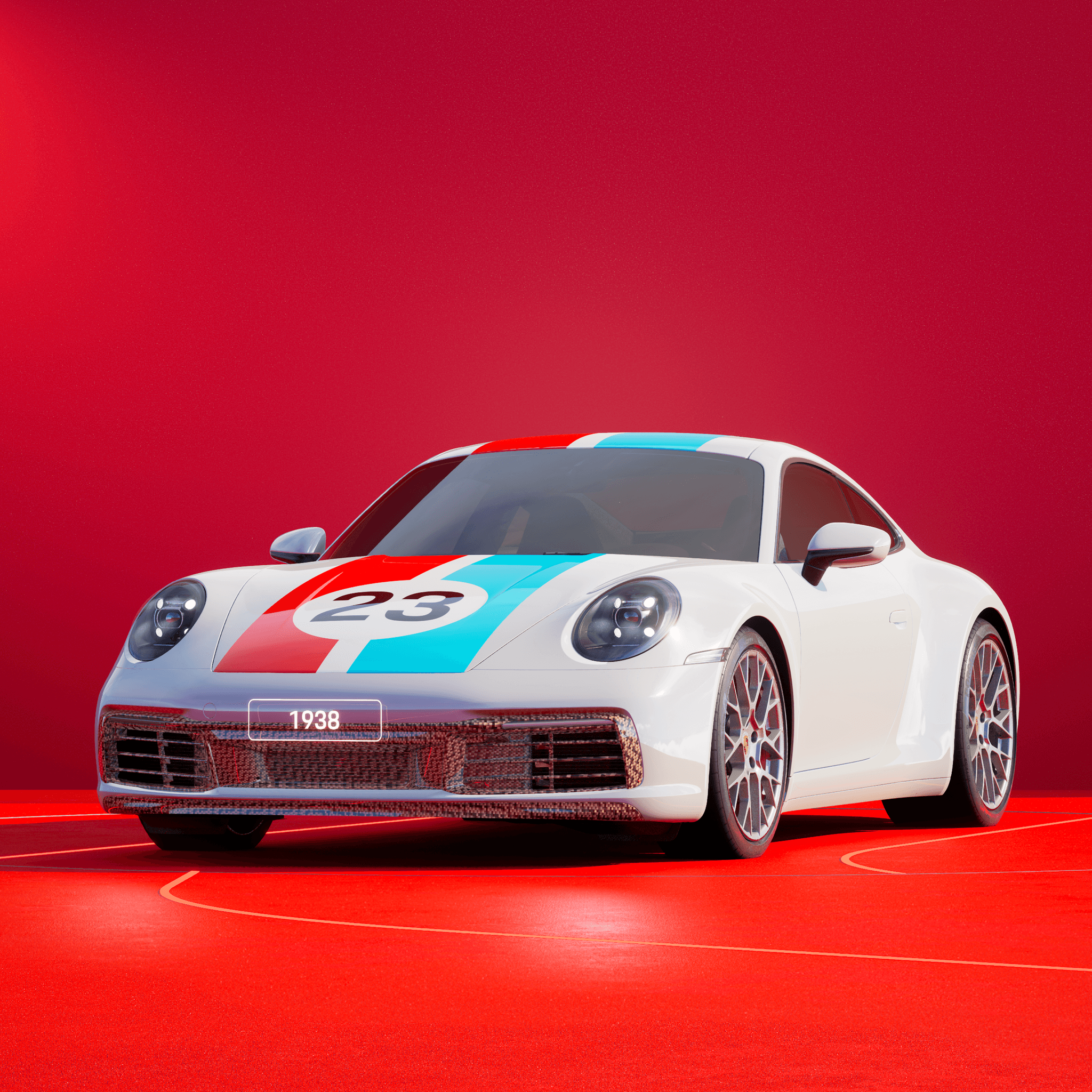 The PORSCHΞ 911 1938 image in phase