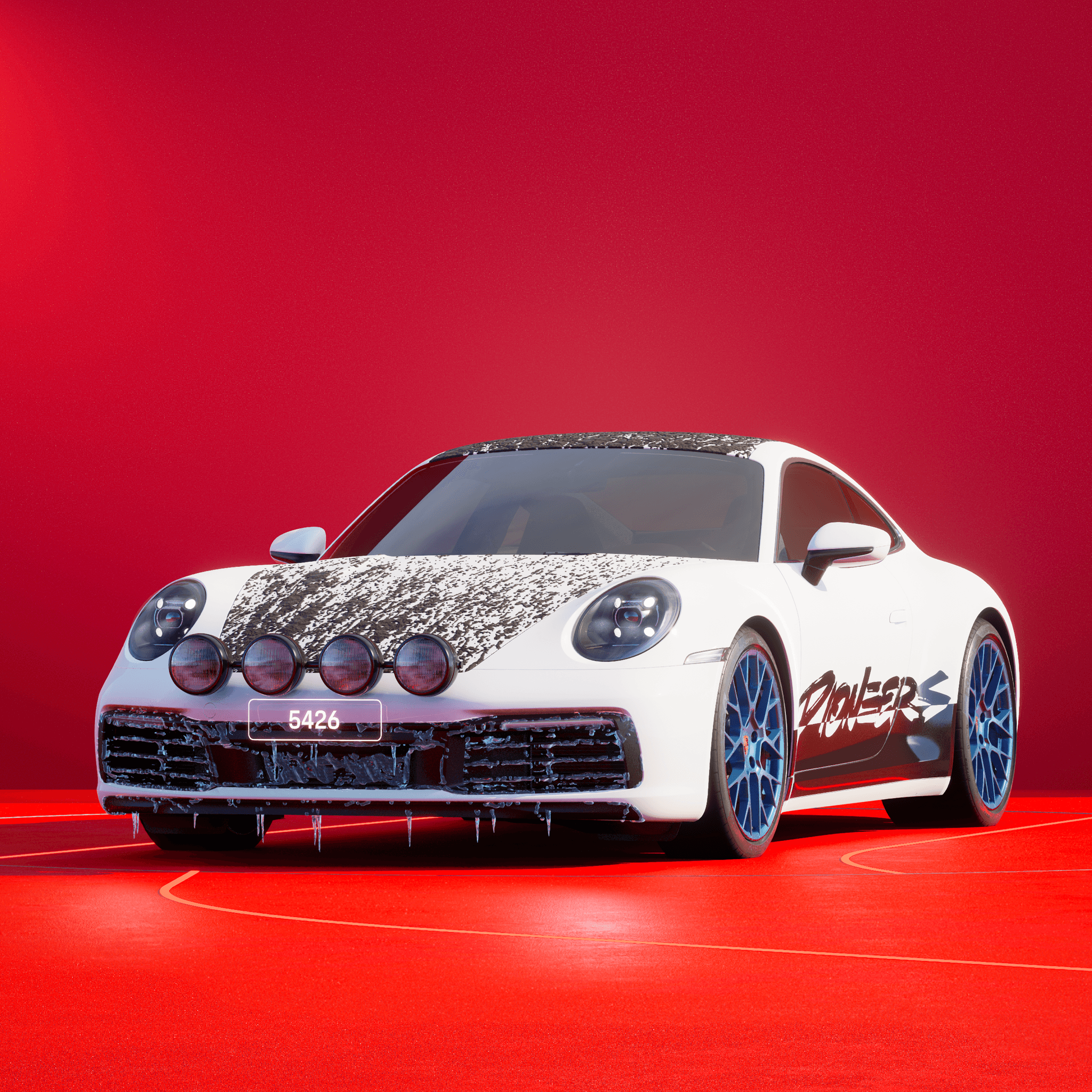 The PORSCHΞ 911 5426 image in phase