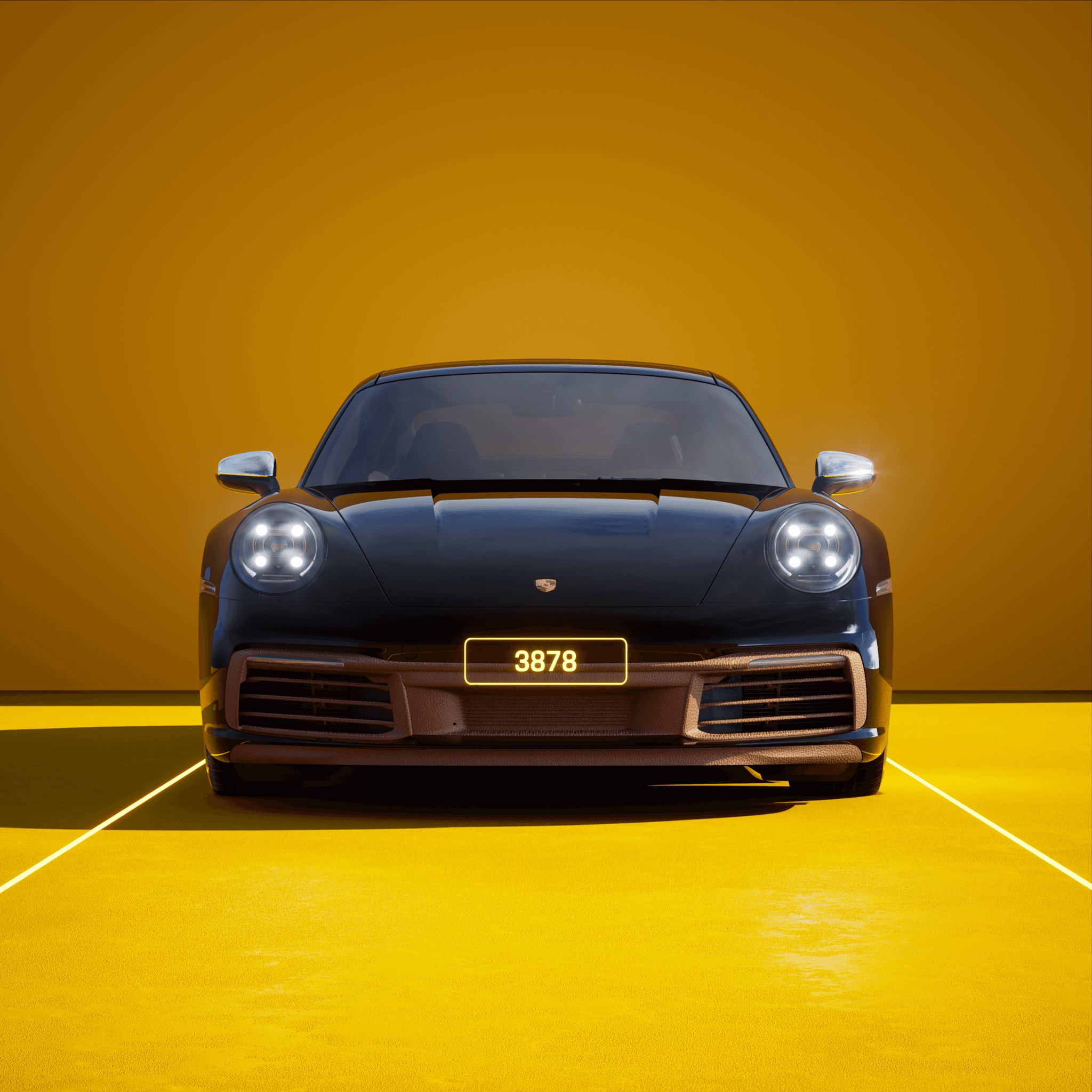 The PORSCHΞ 911 3878 image in phase