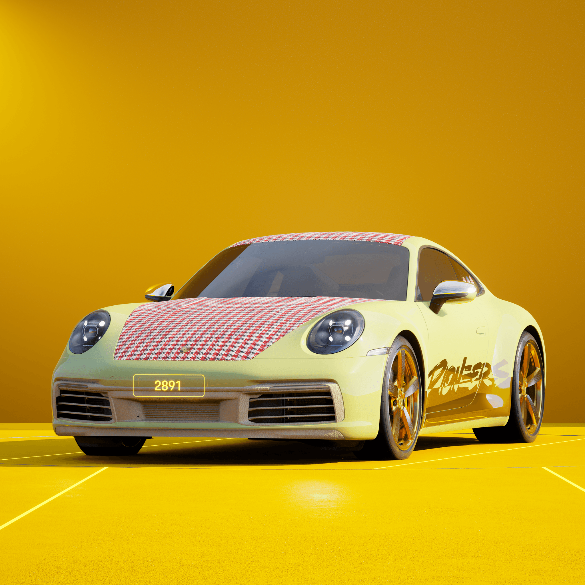 The PORSCHΞ 911 2891 image in phase