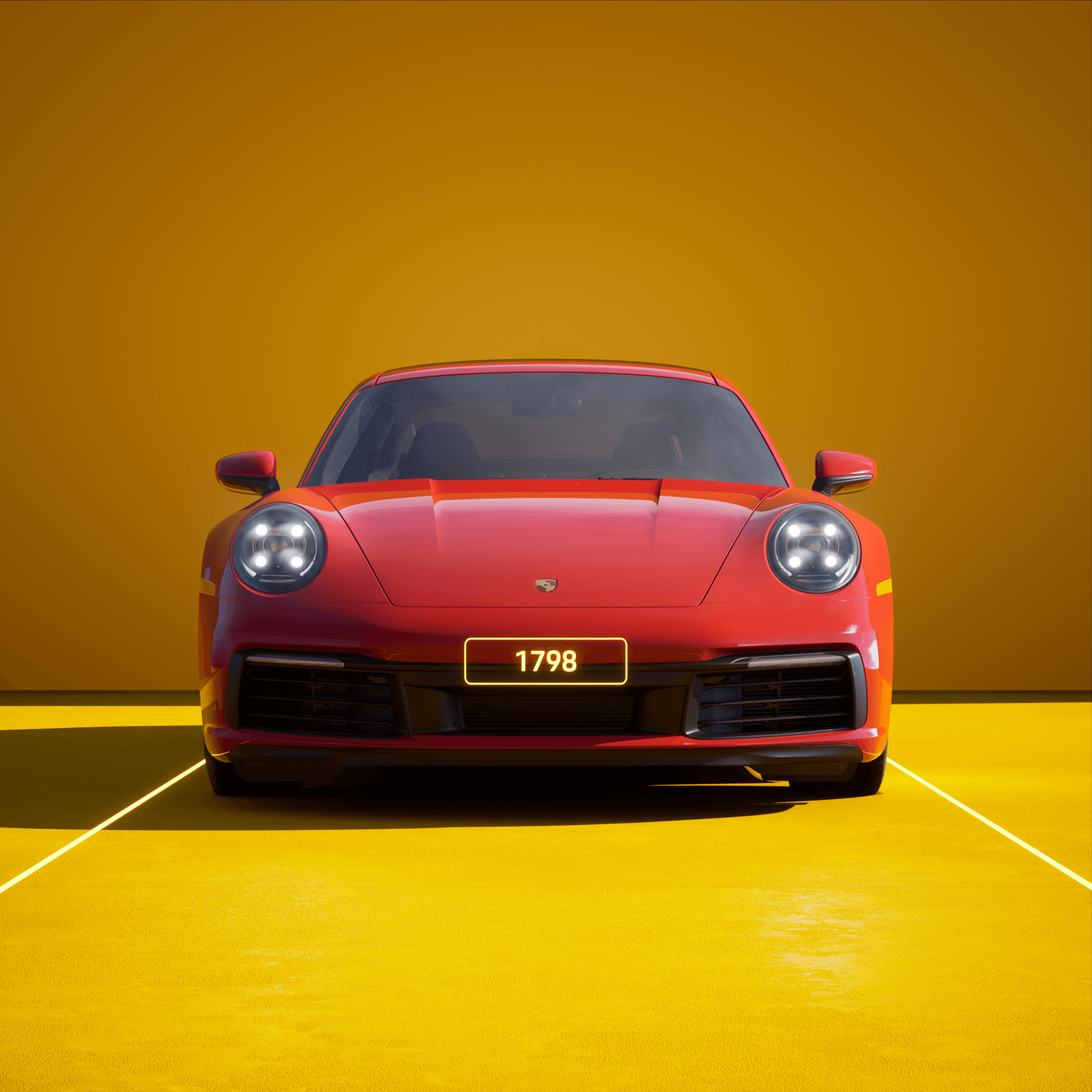 The PORSCHΞ 911 1798 image in phase