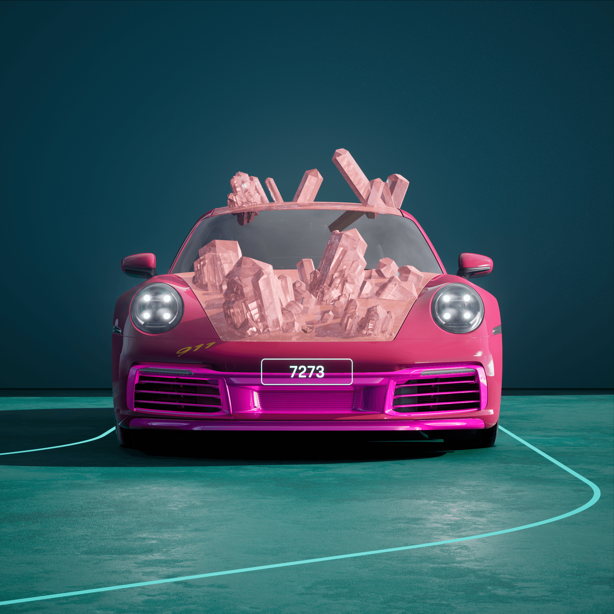 The PORSCHΞ 911 7273 image in phase