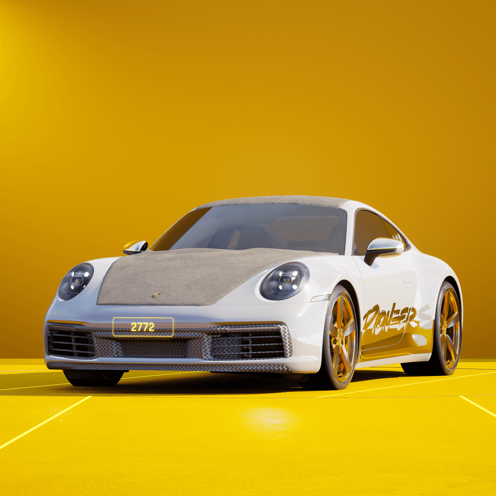 The PORSCHΞ 911 2772 image in phase