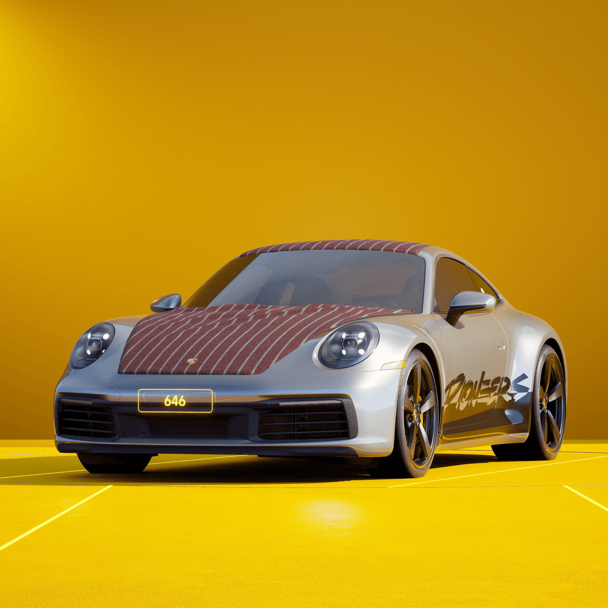The PORSCHΞ 911 646 image in phase