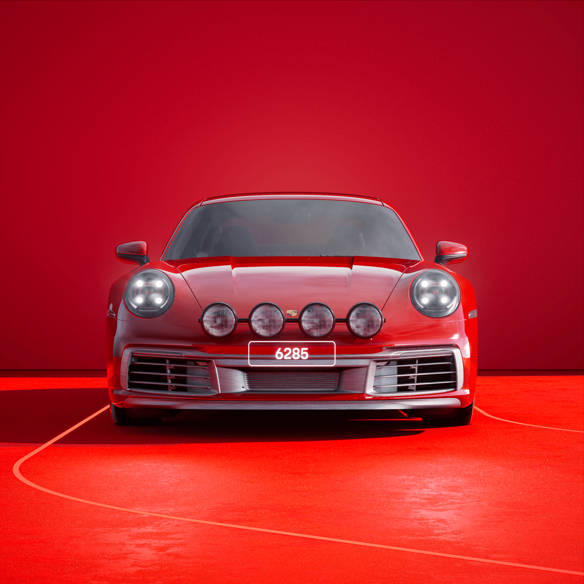 The PORSCHΞ 911 6285 image in phase