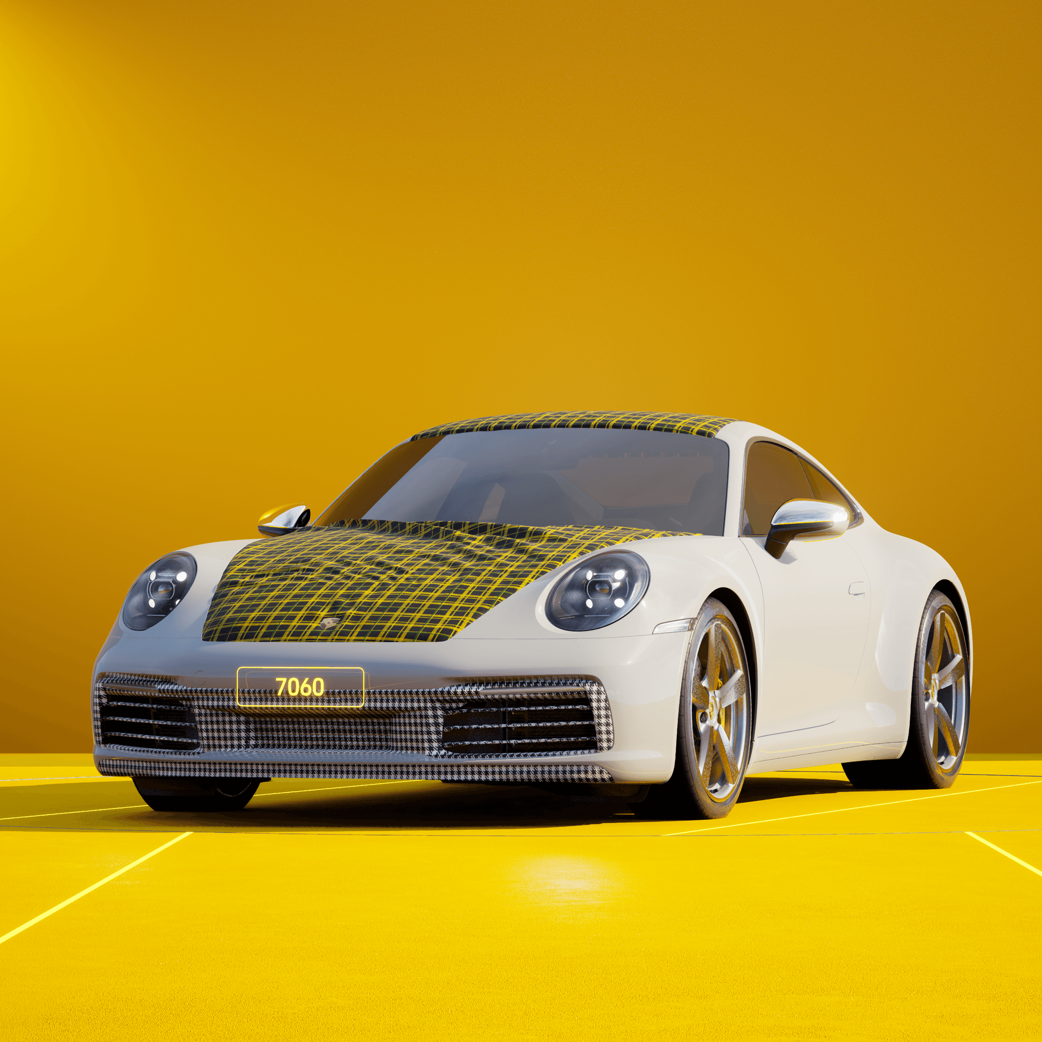 The PORSCHΞ 911 7060 image in phase