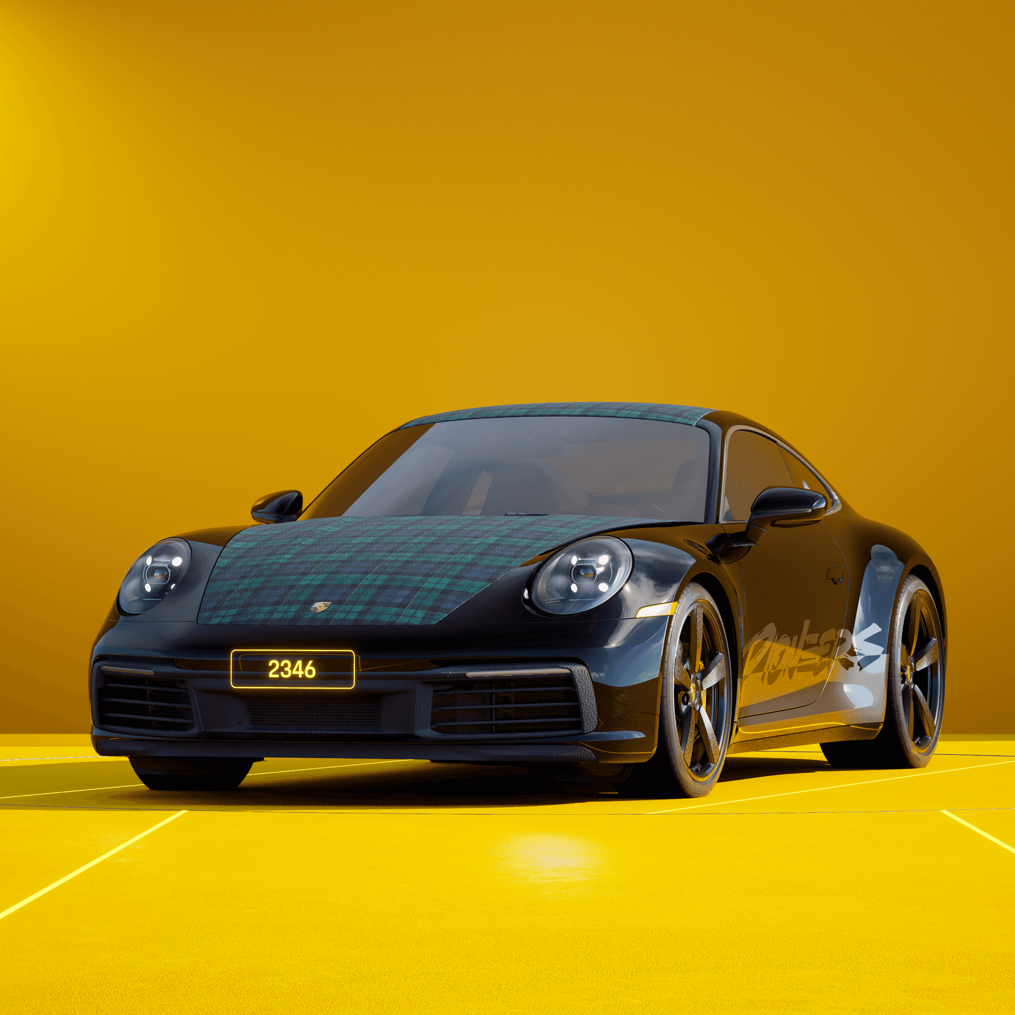 The PORSCHΞ 911 2346 image in phase