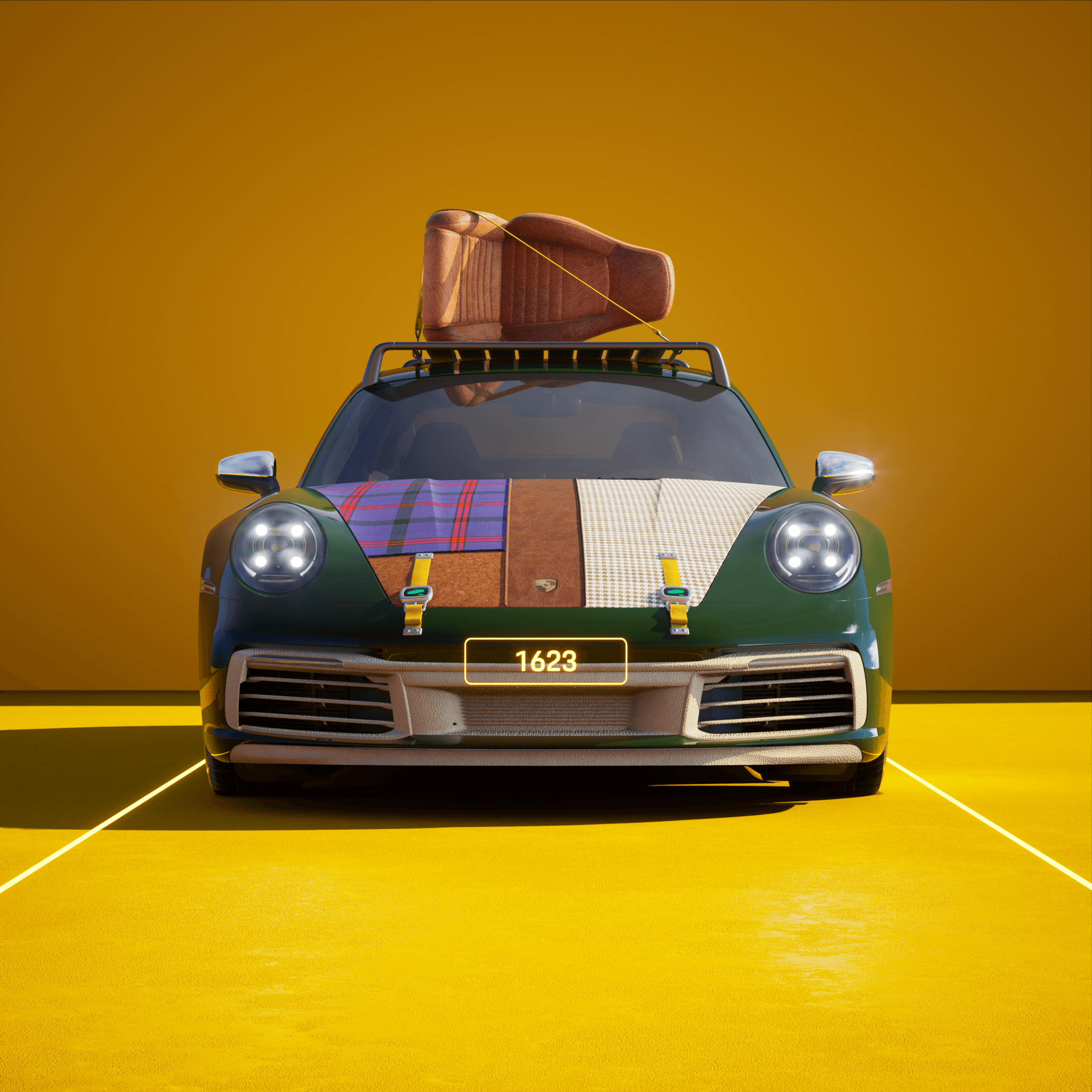The PORSCHΞ 911 1623 image in phase