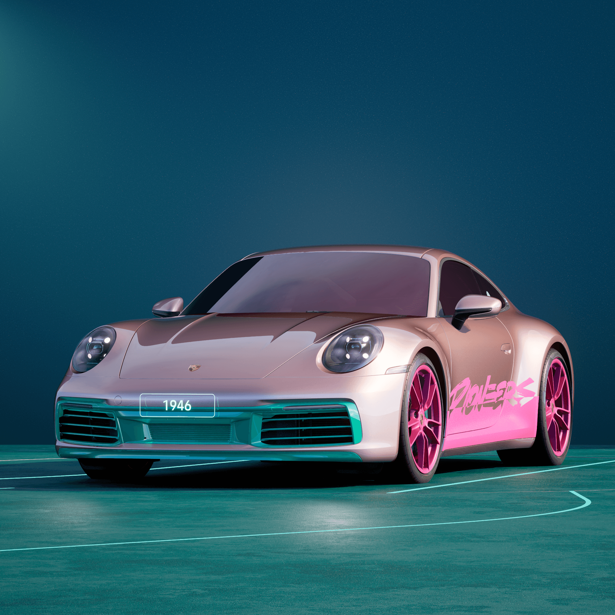 The PORSCHΞ 911 1946 image in phase