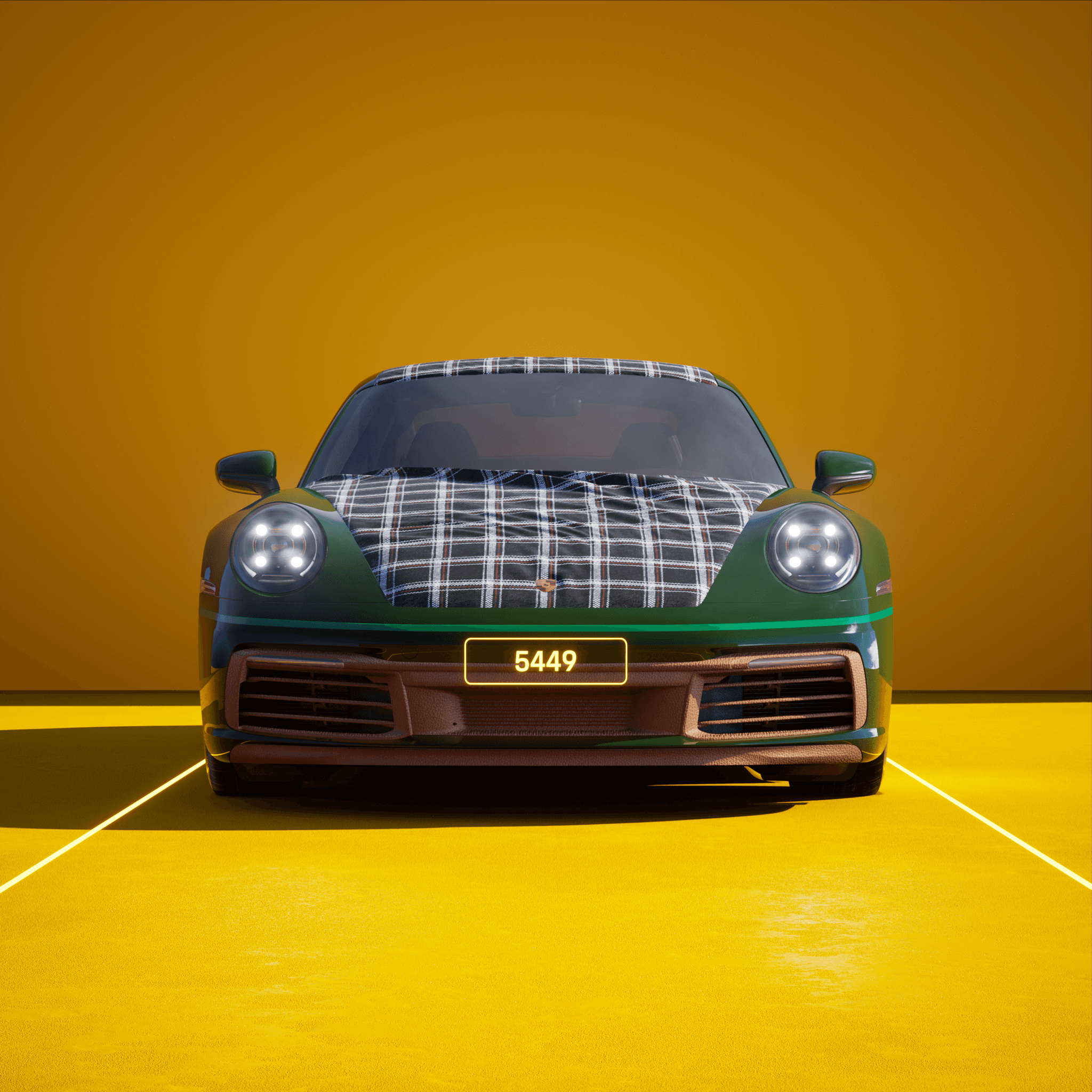 The PORSCHΞ 911 5449 image in phase