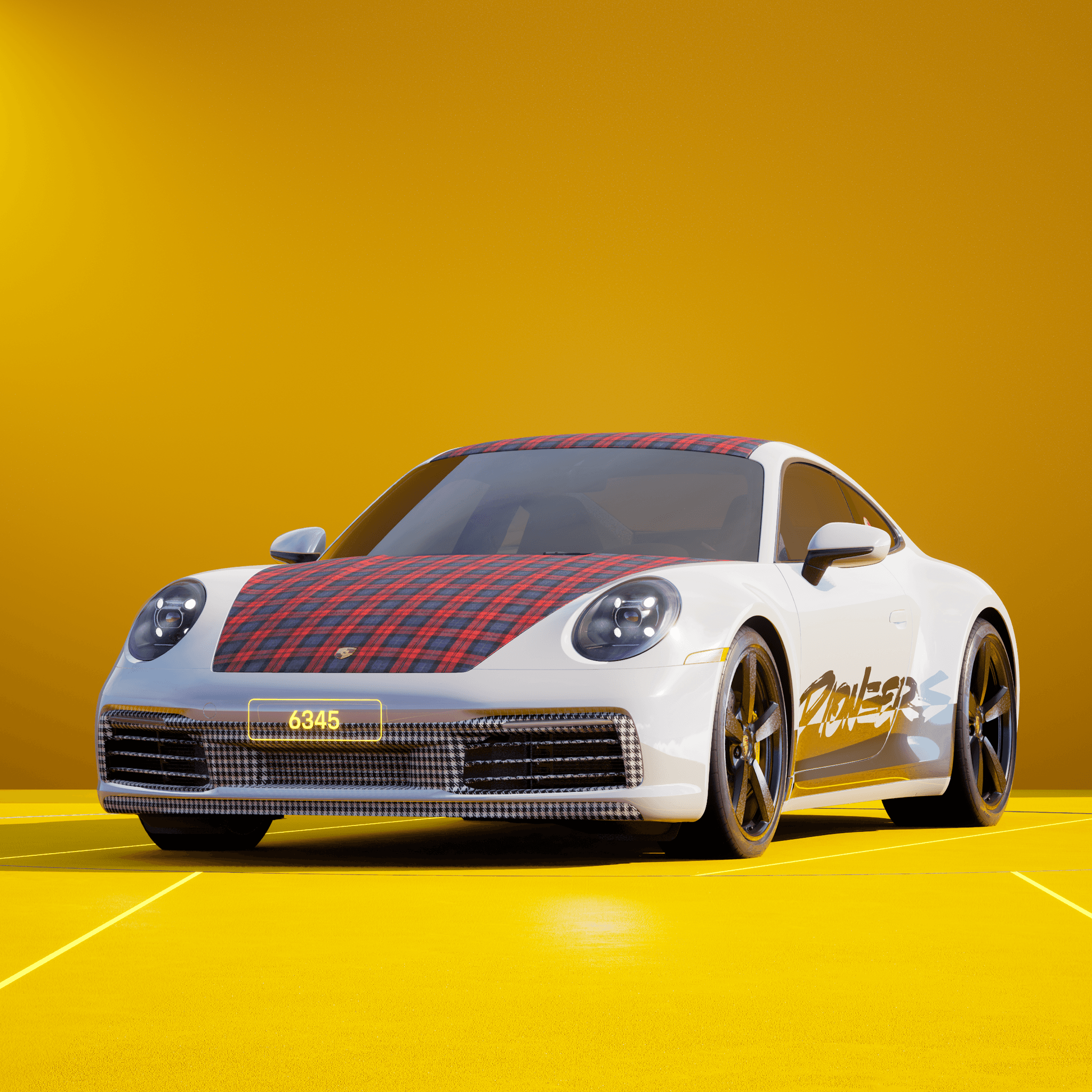 The PORSCHΞ 911 6345 image in phase