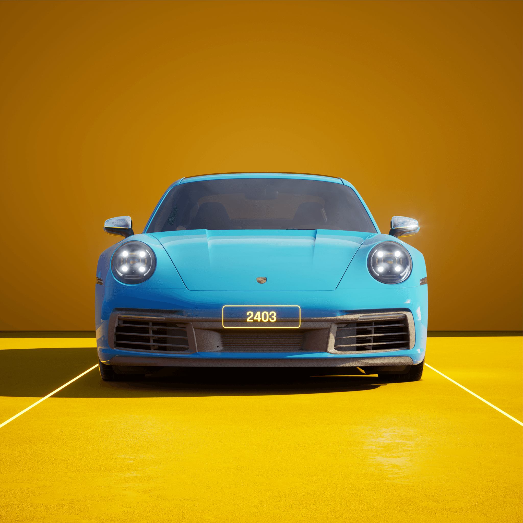 The PORSCHΞ 911 2403 image in phase