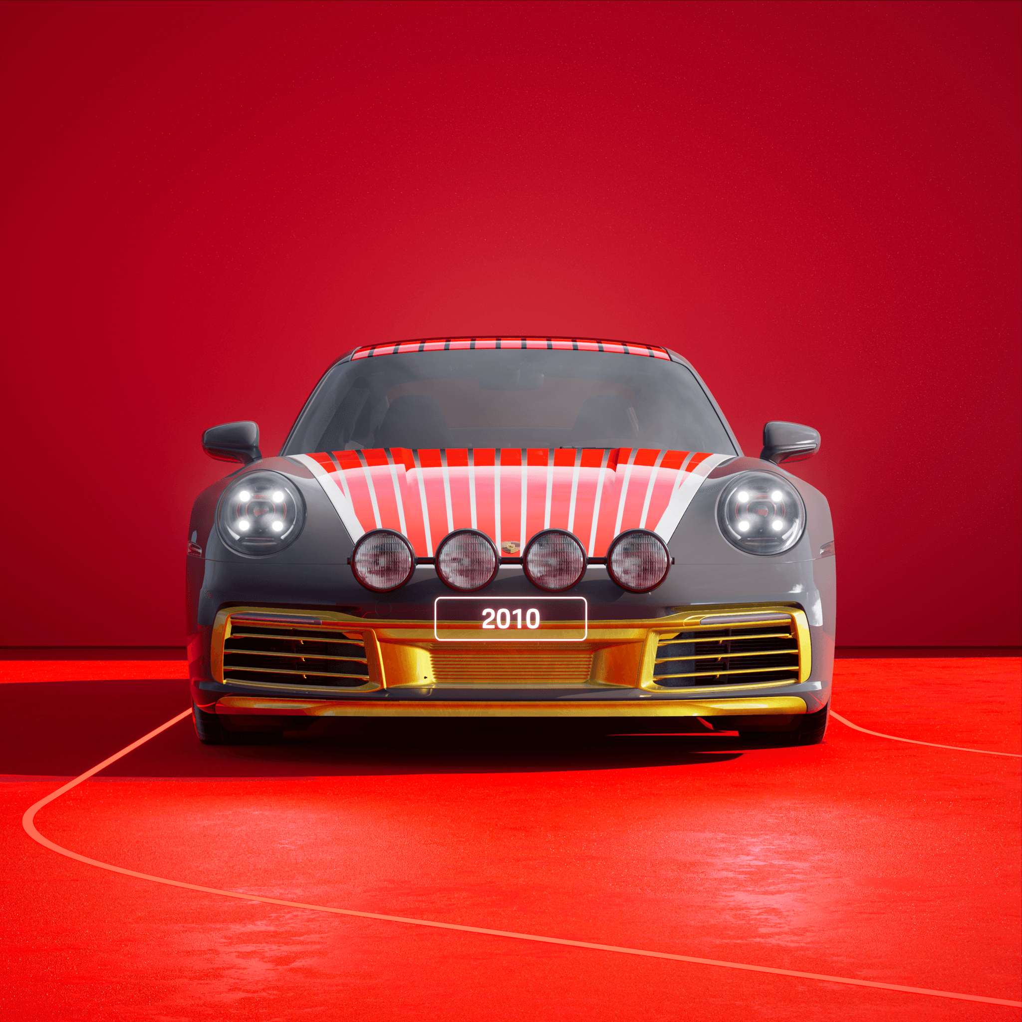The PORSCHΞ 911 2010 image in phase