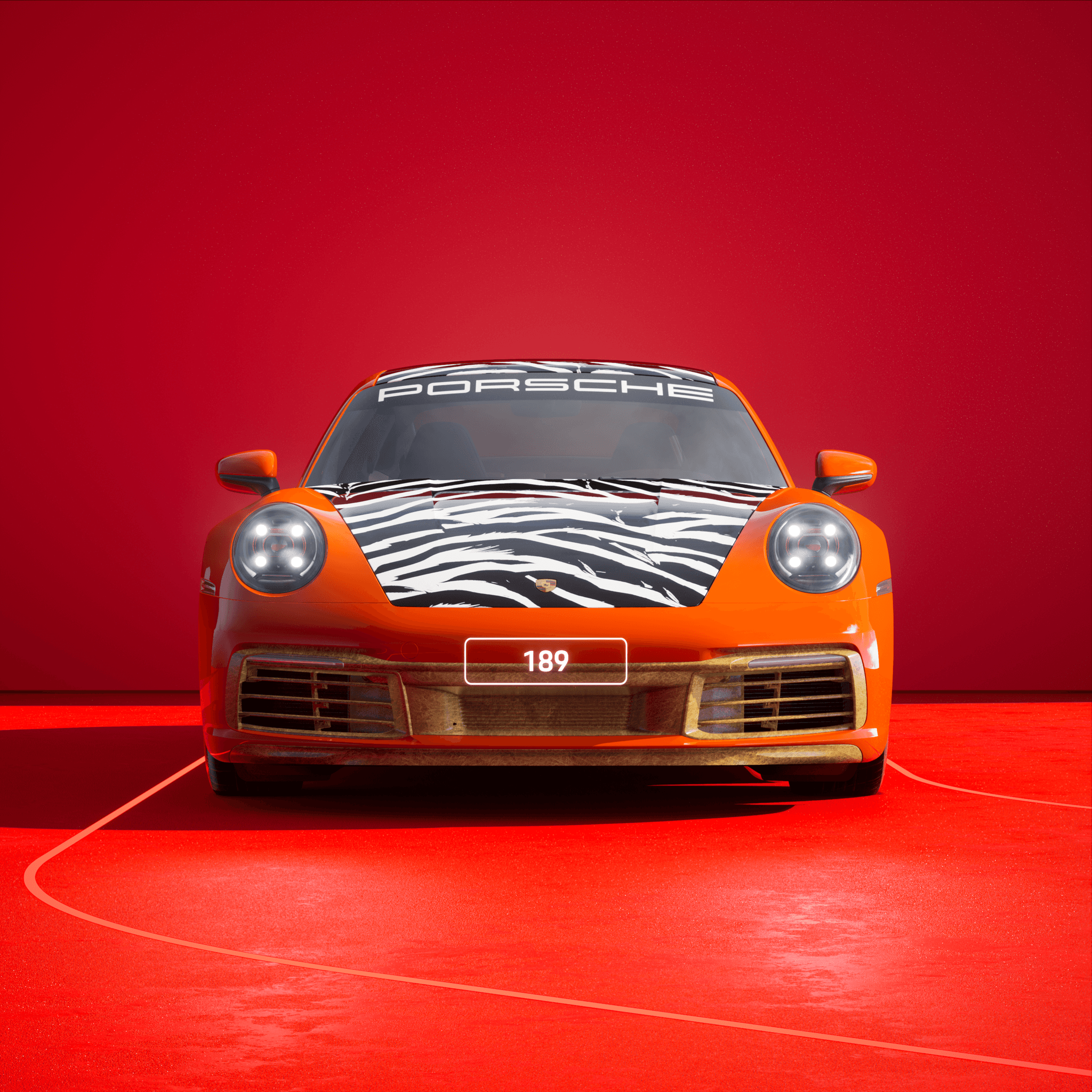 The PORSCHΞ 911 189 image in phase
