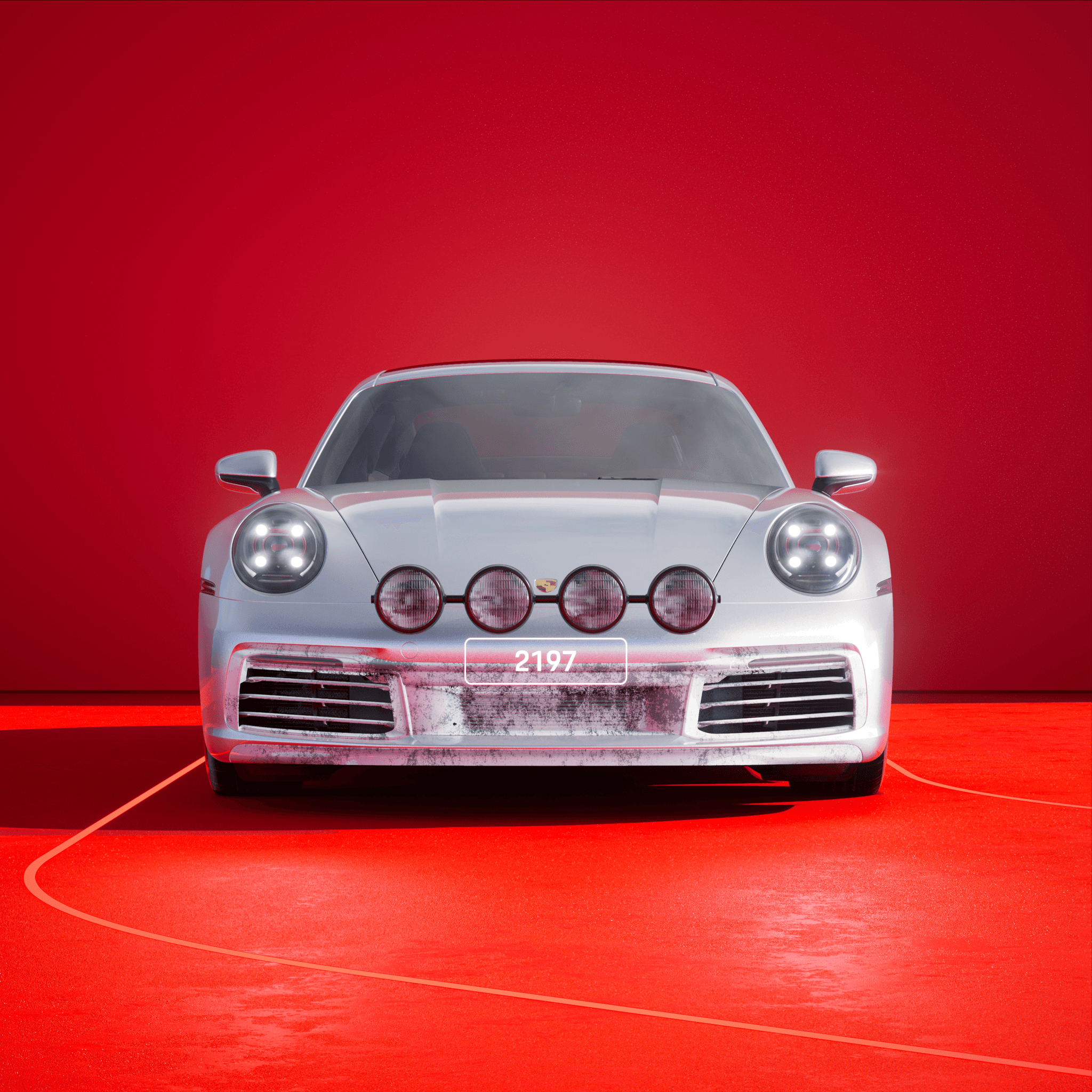 The PORSCHΞ 911 2197 image in phase