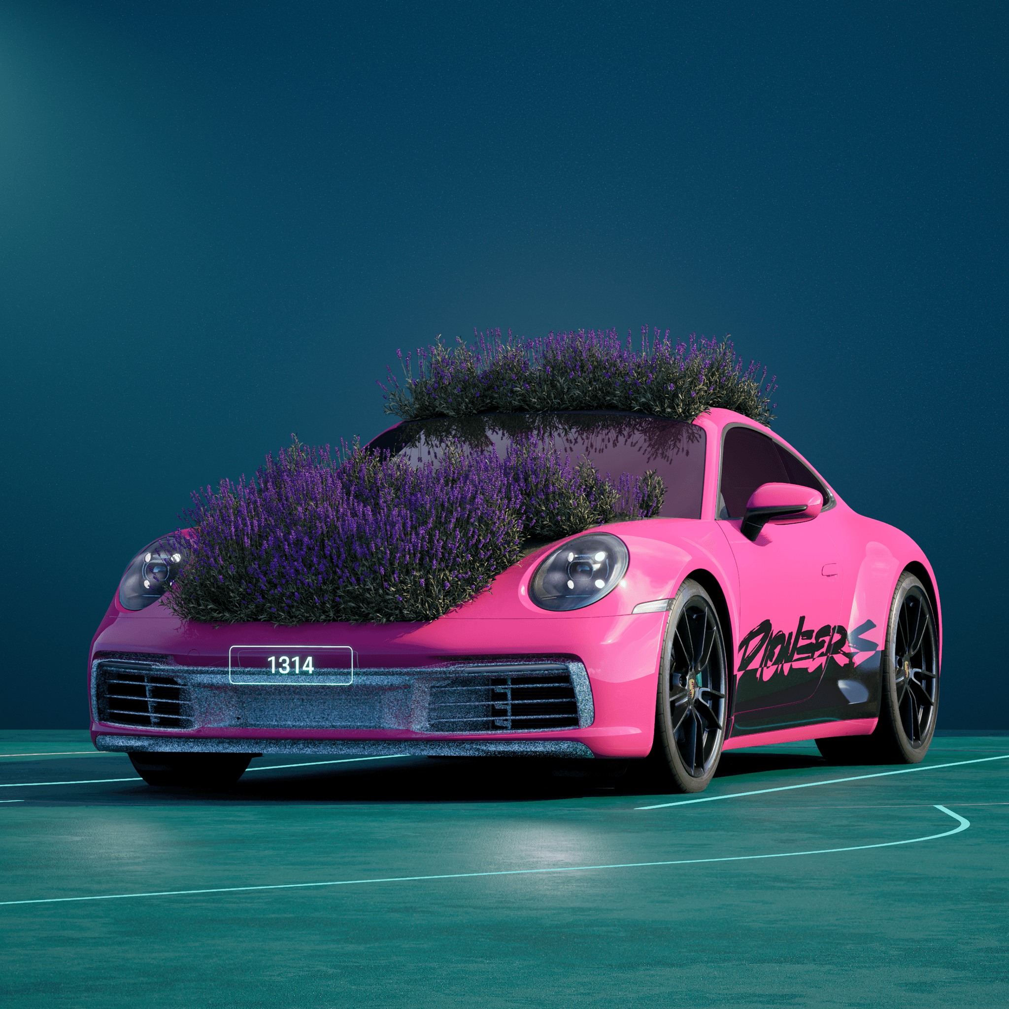 The PORSCHΞ 911 1314 image in phase