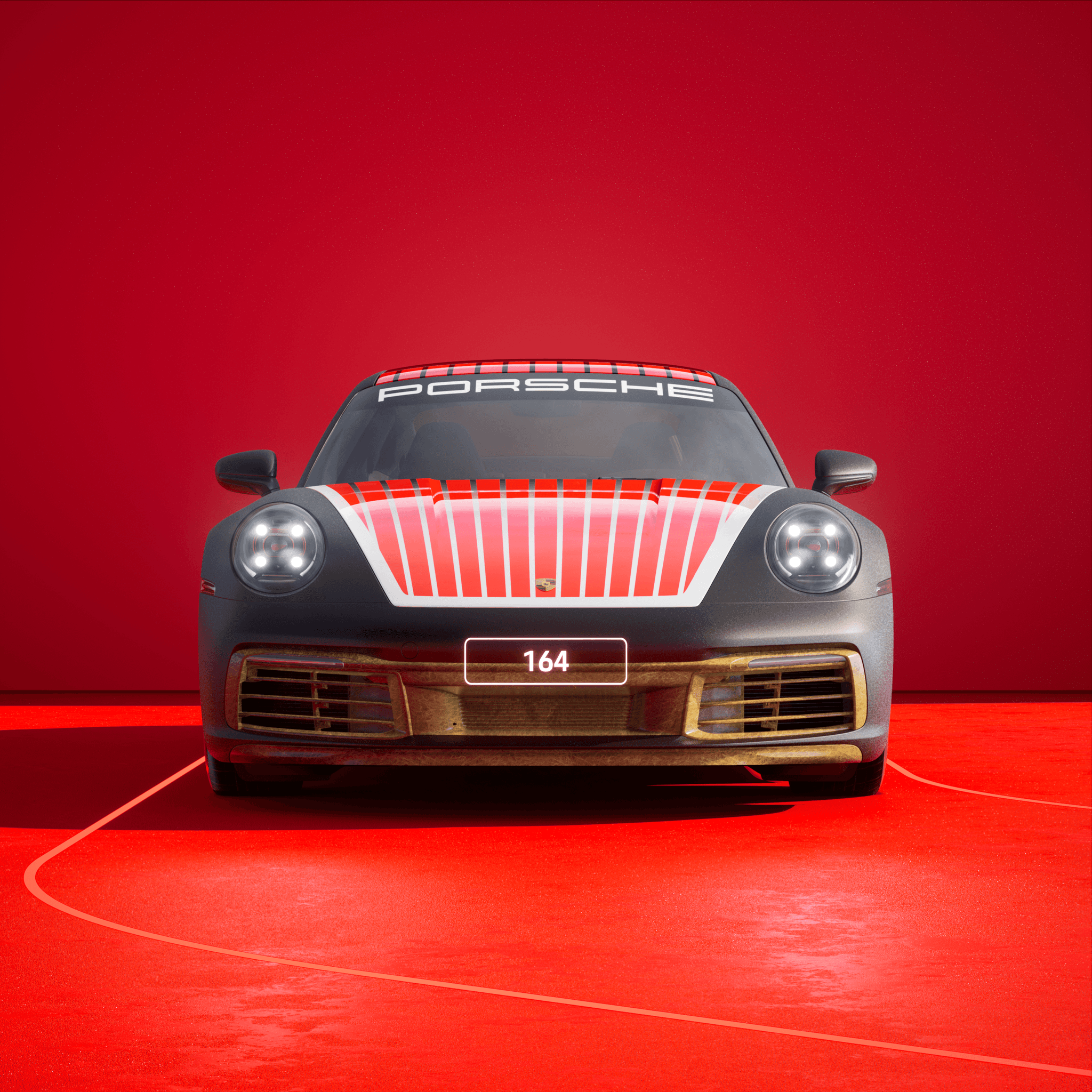 The PORSCHΞ 911 164 image in phase
