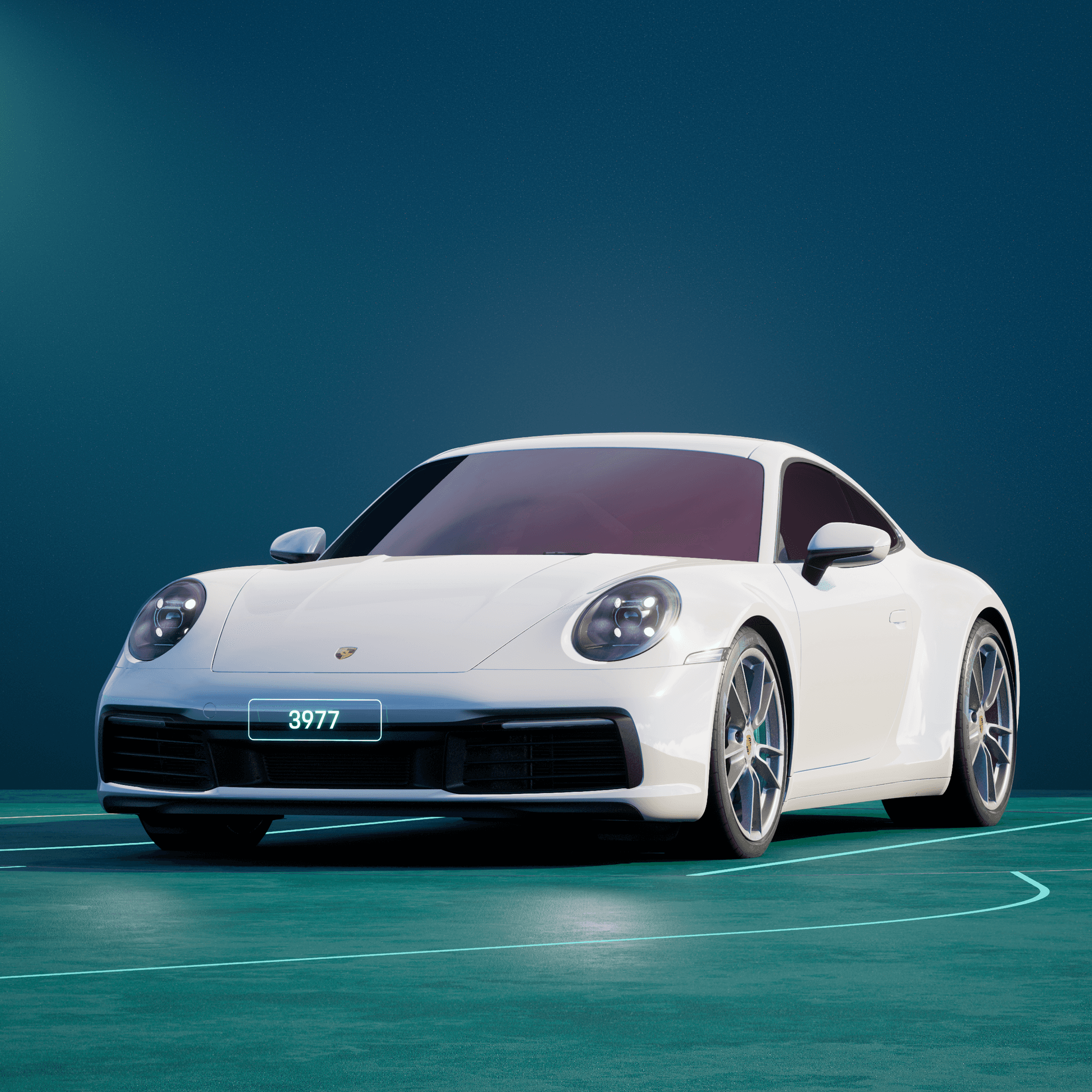 The PORSCHΞ 911 3977 image in phase