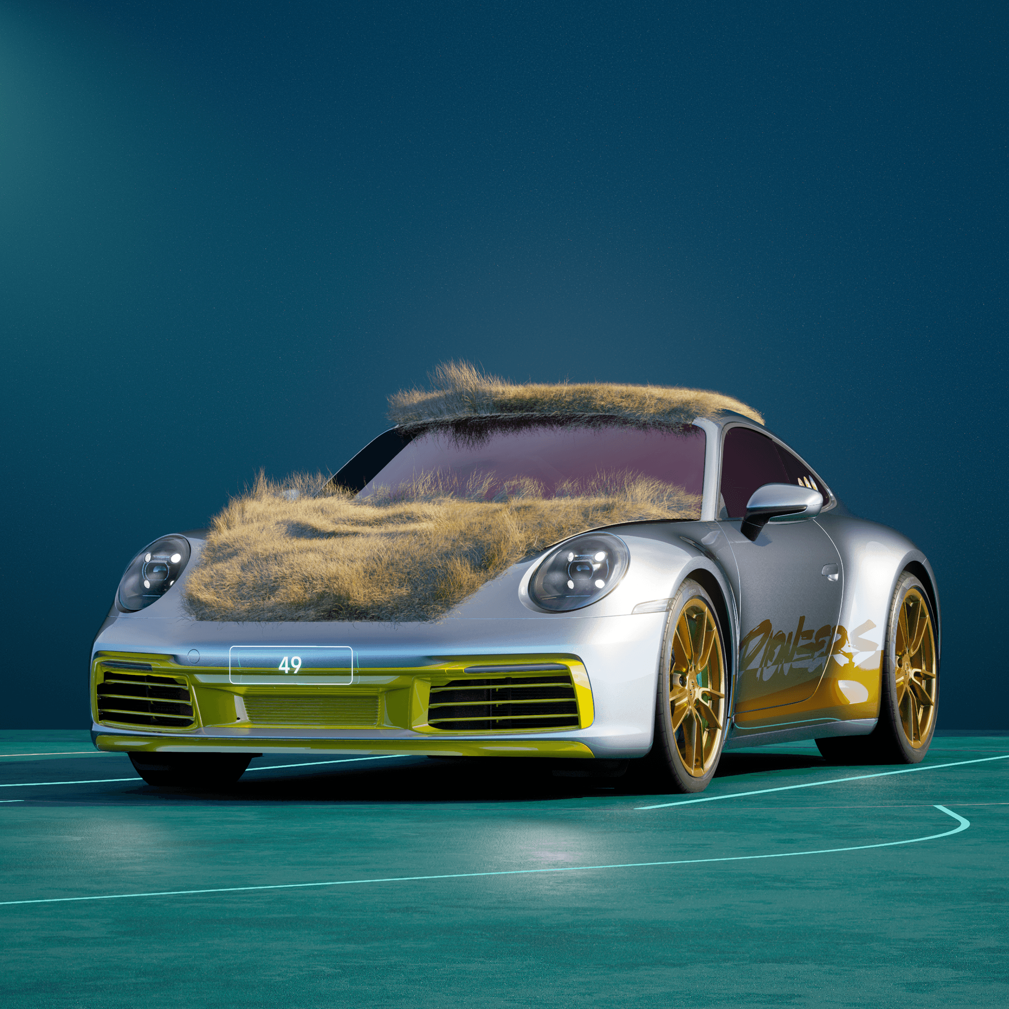 The PORSCHΞ 911 49 image in phase