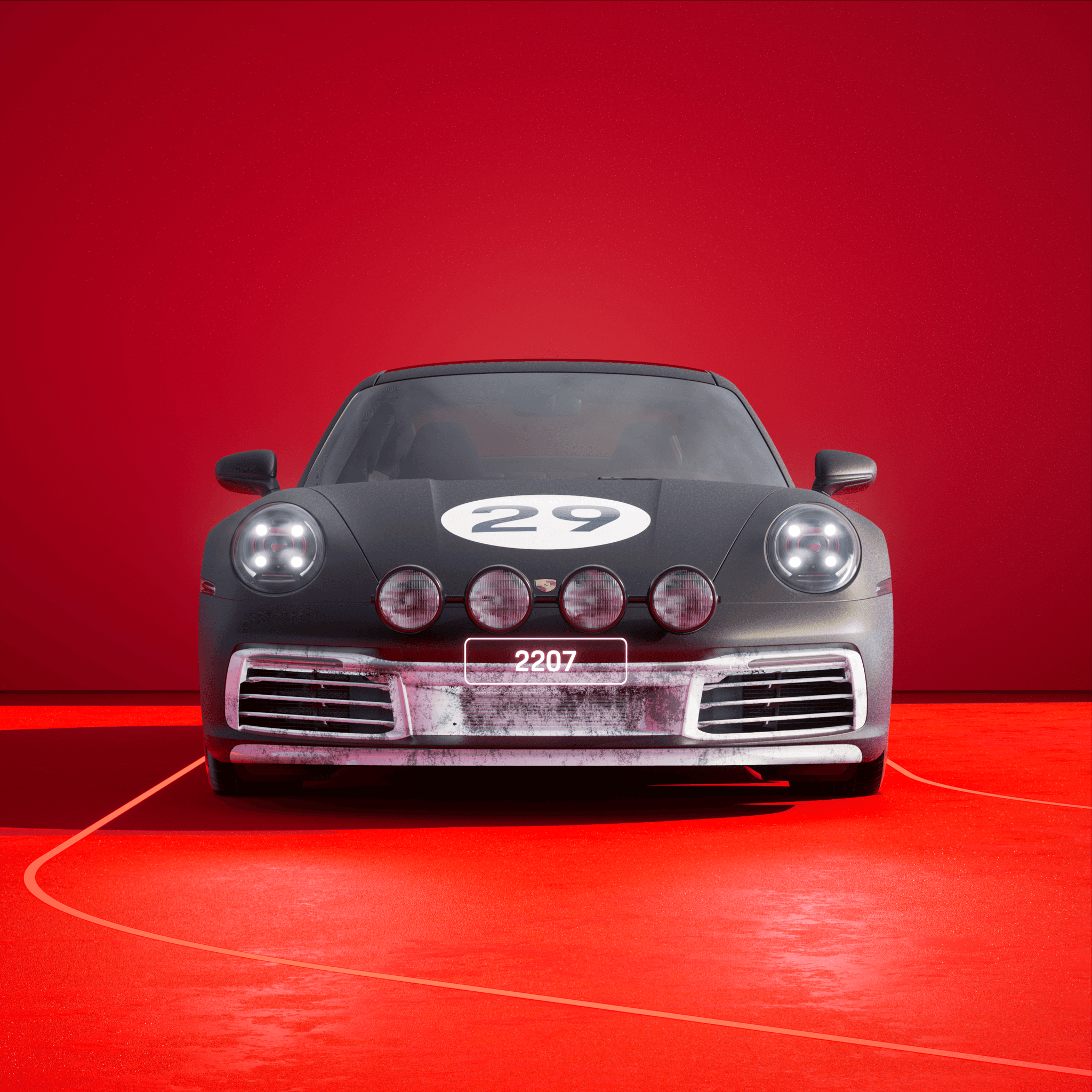 The PORSCHΞ 911 2207 image in phase