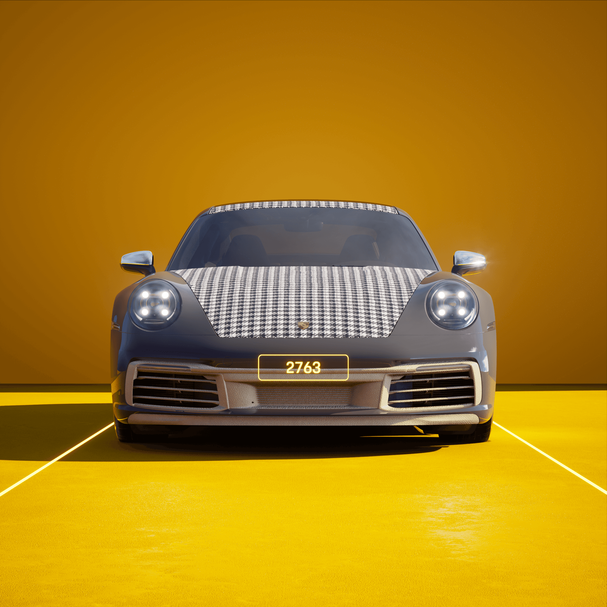 The PORSCHΞ 911 2763 image in phase