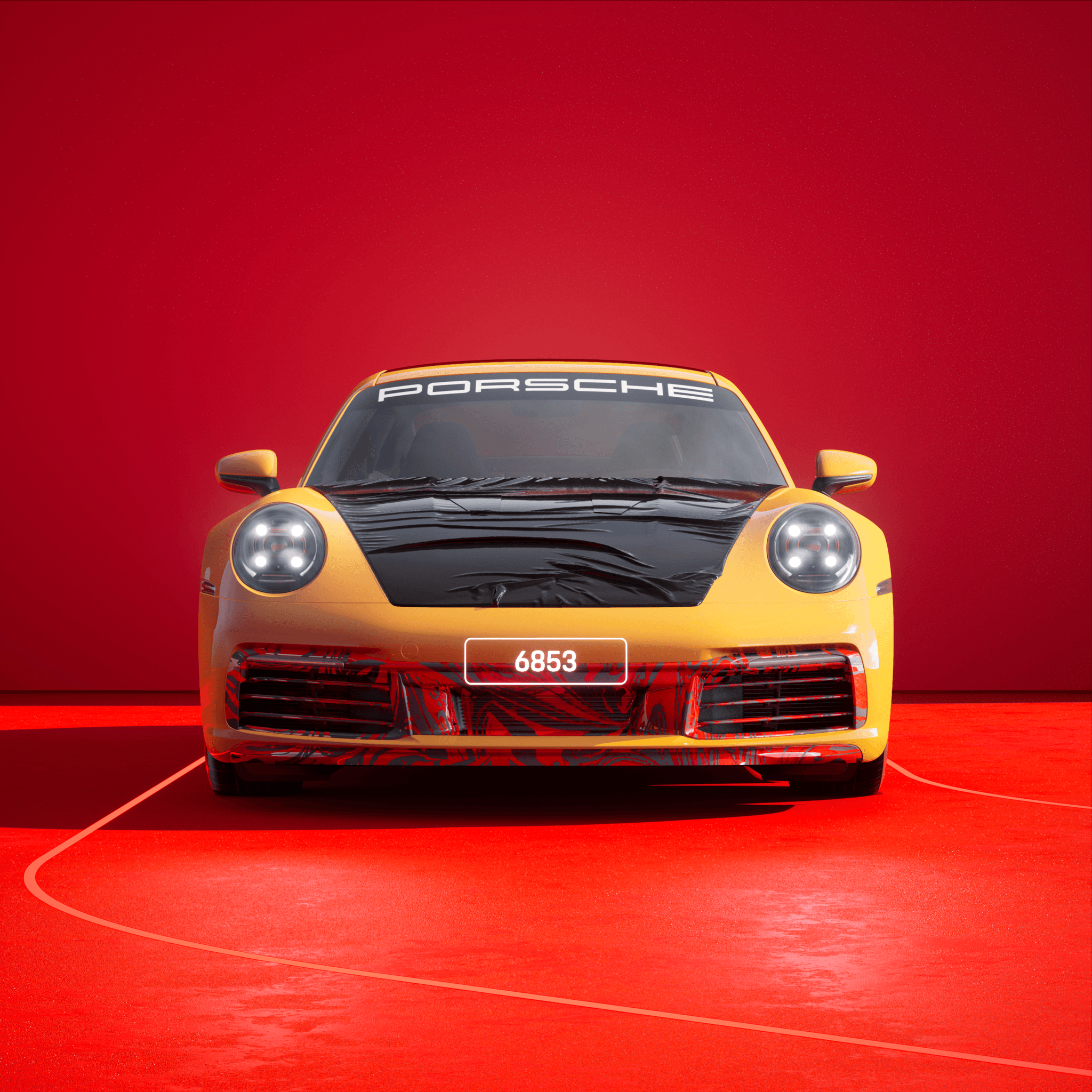 The PORSCHΞ 911 6853 image in phase