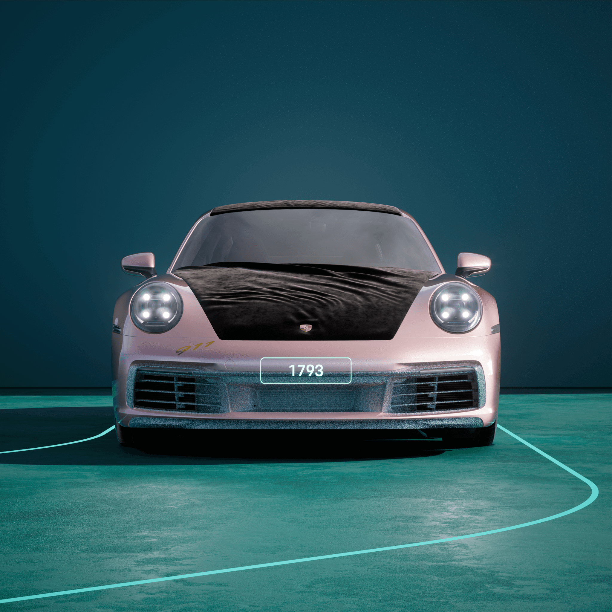 The PORSCHΞ 911 1793 image in phase