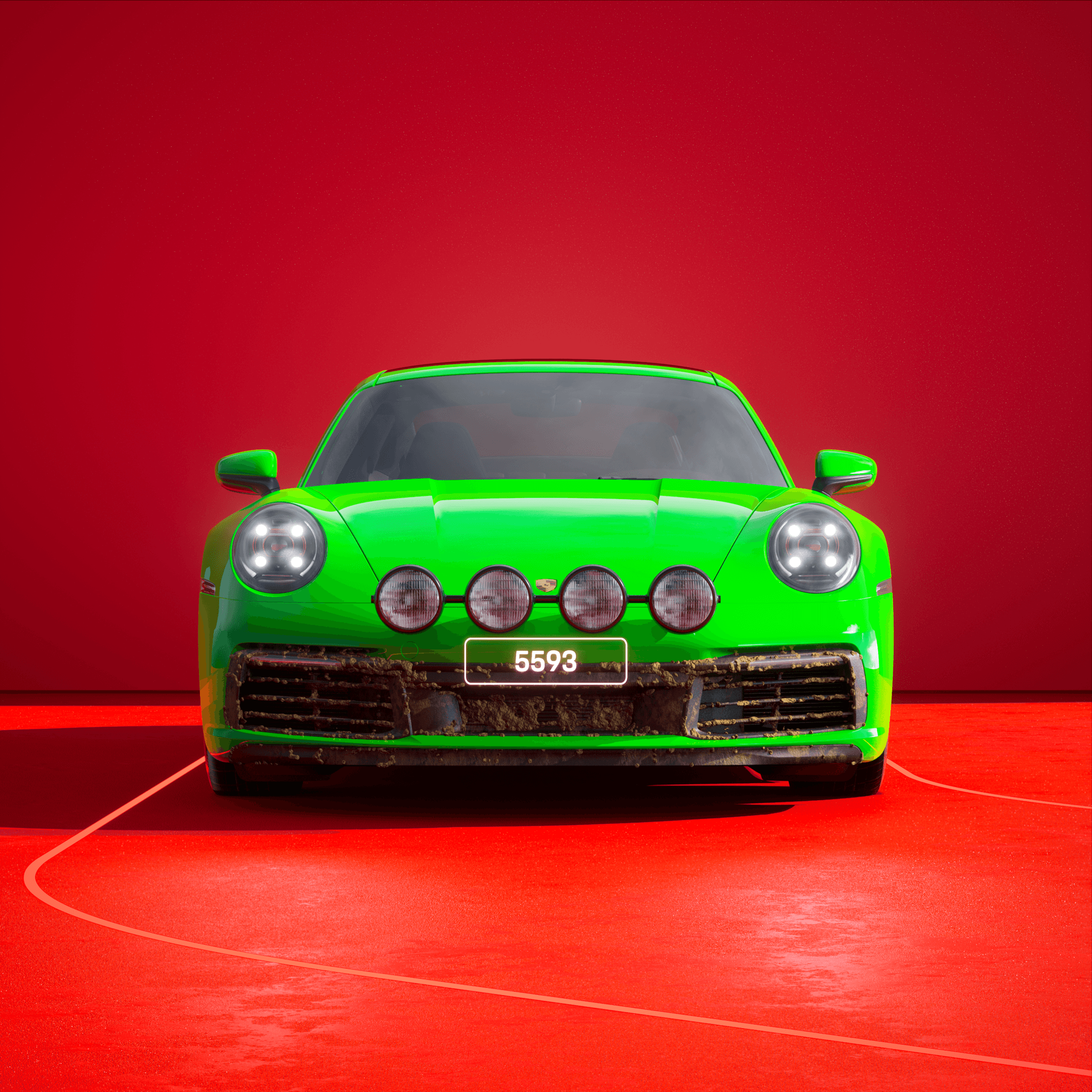 The PORSCHΞ 911 5593 image in phase