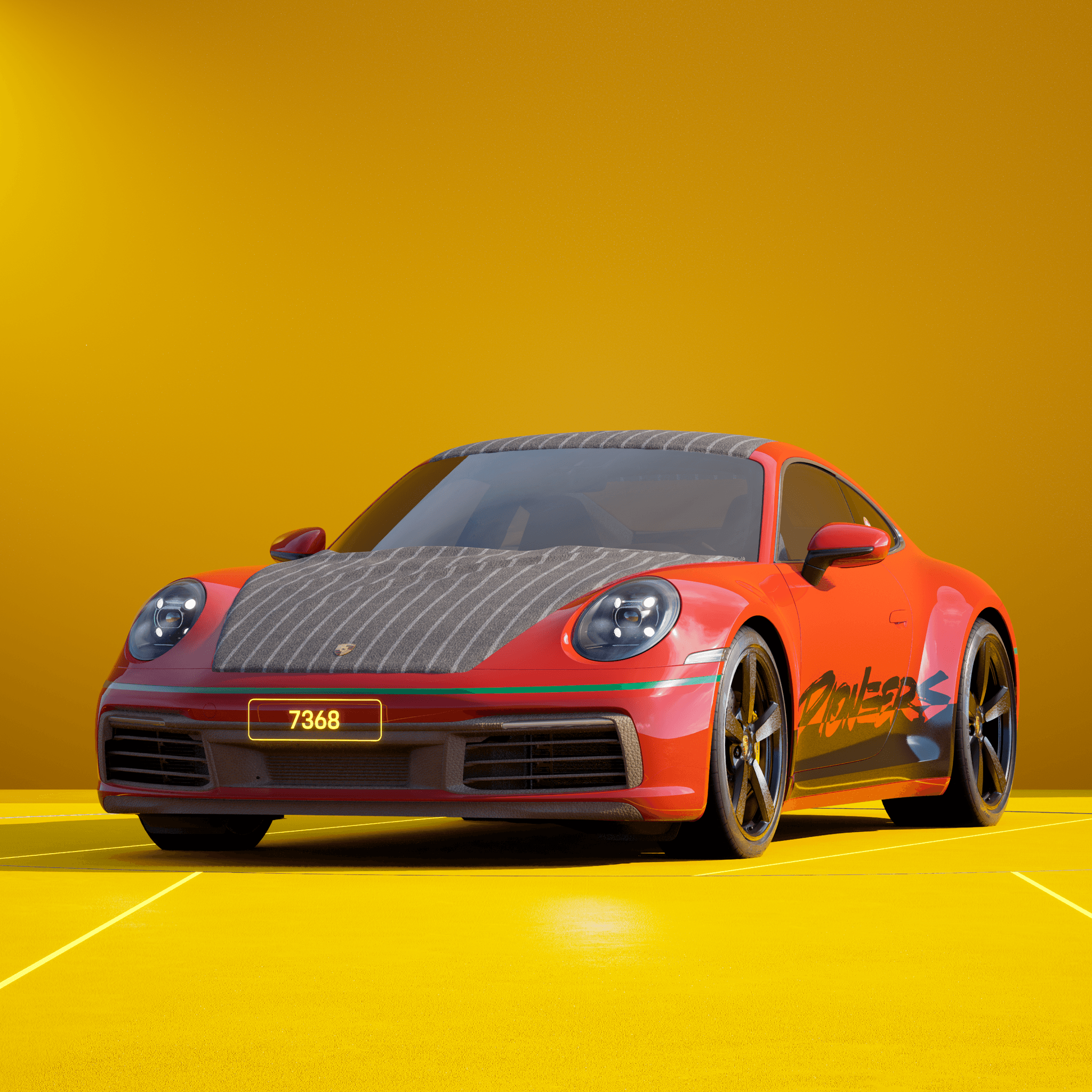 The PORSCHΞ 911 7368 image in phase