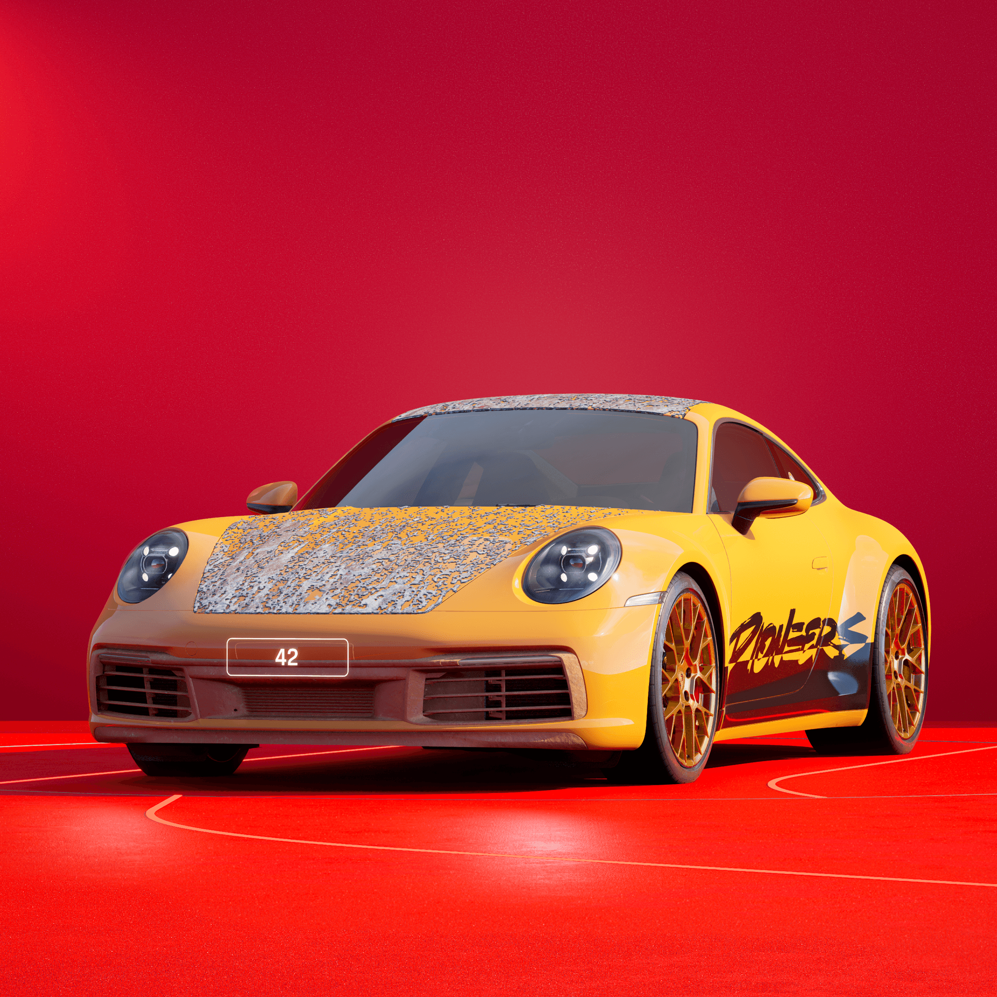 The PORSCHΞ 911 42 image in phase