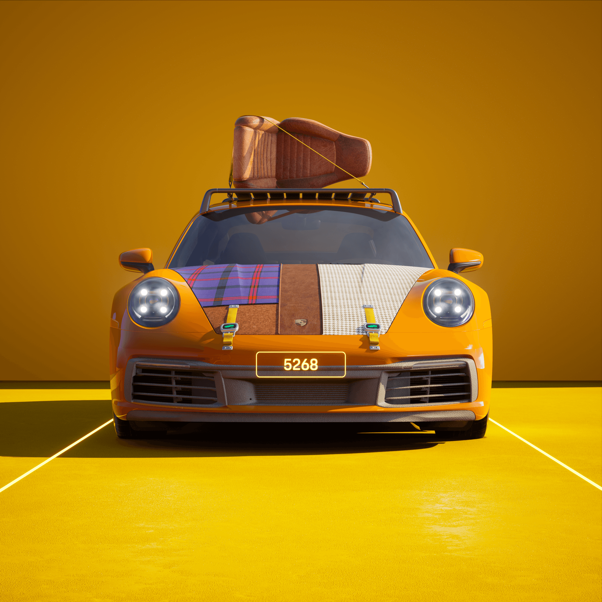 The PORSCHΞ 911 5268 image in phase
