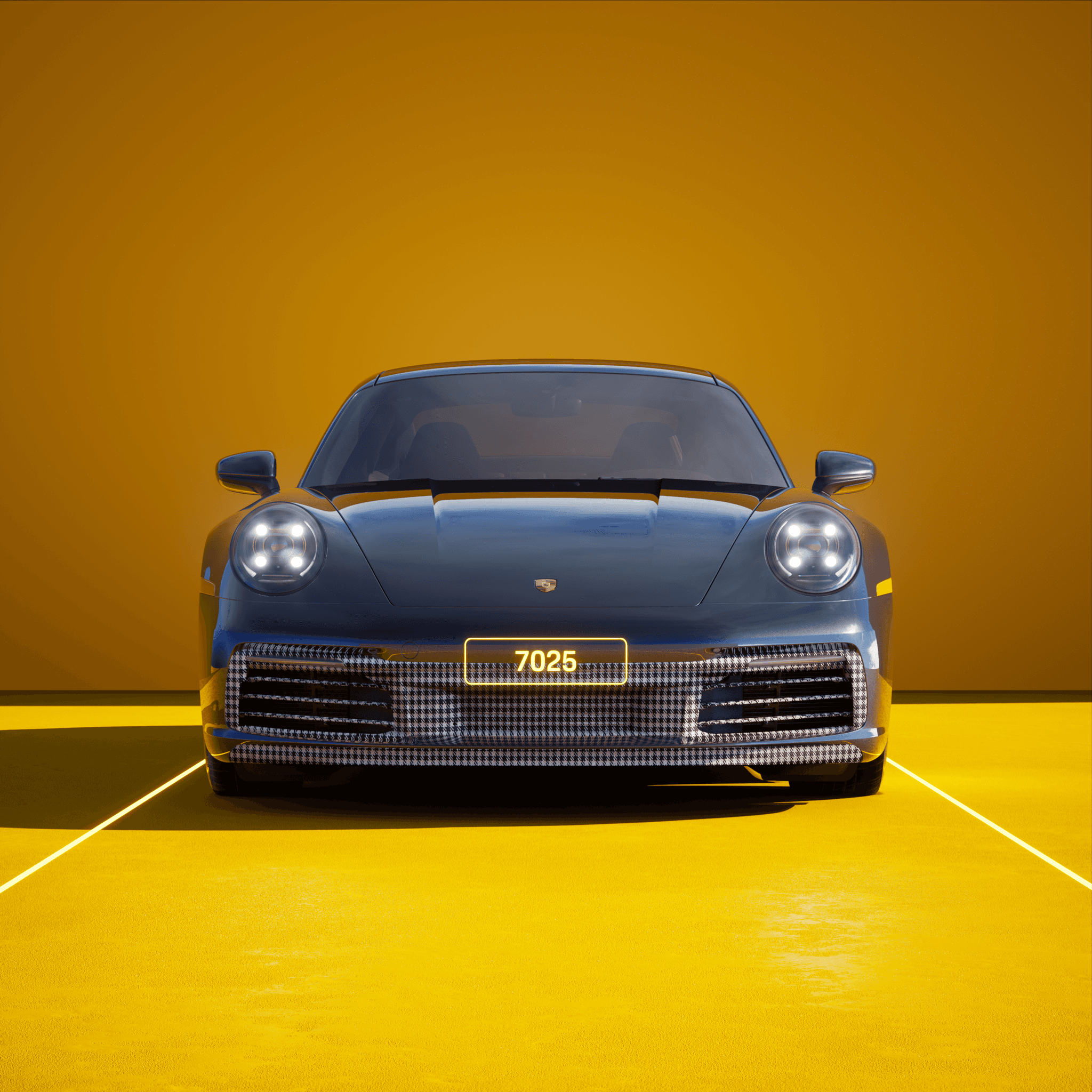 The PORSCHΞ 911 7025 image in phase