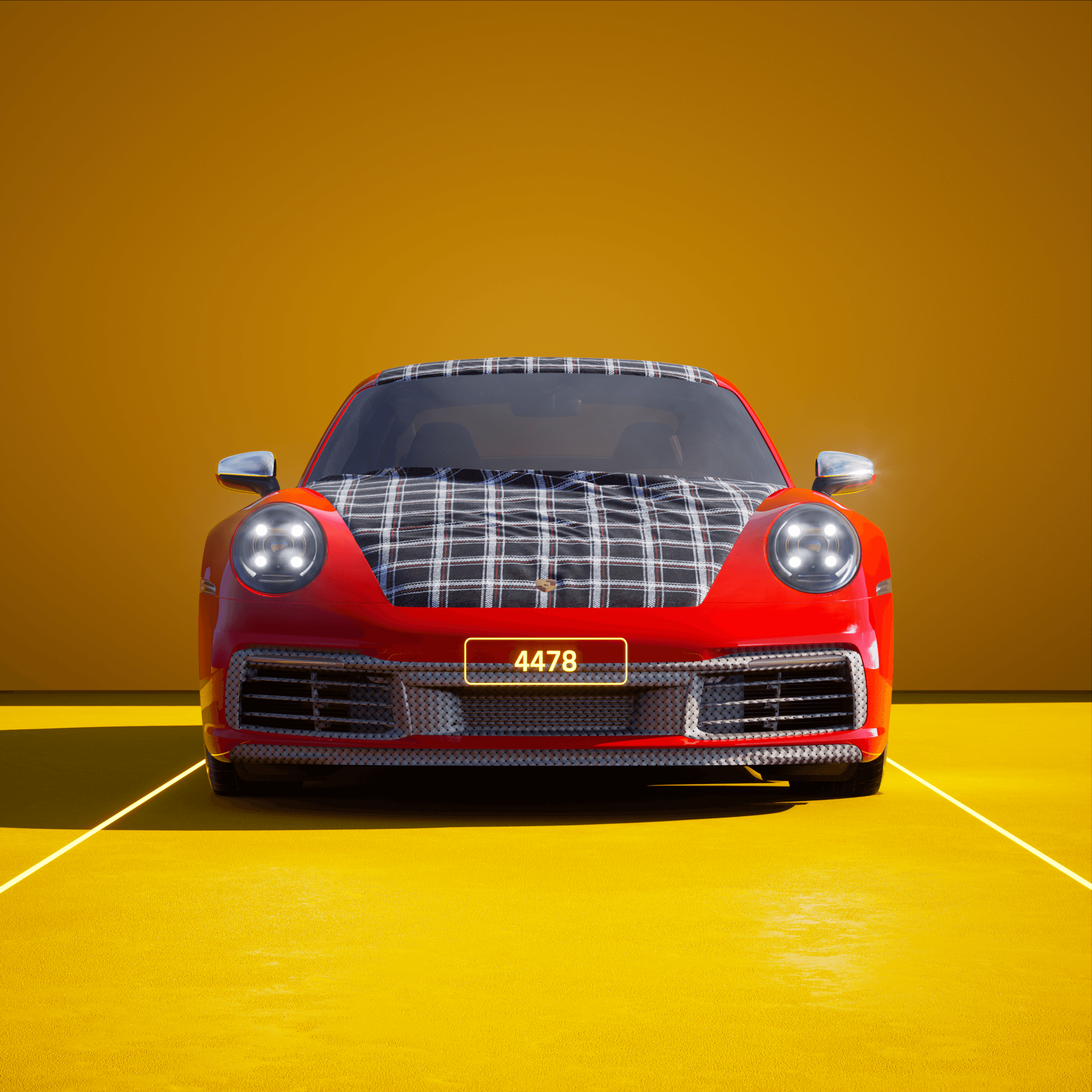 The PORSCHΞ 911 4478 image in phase