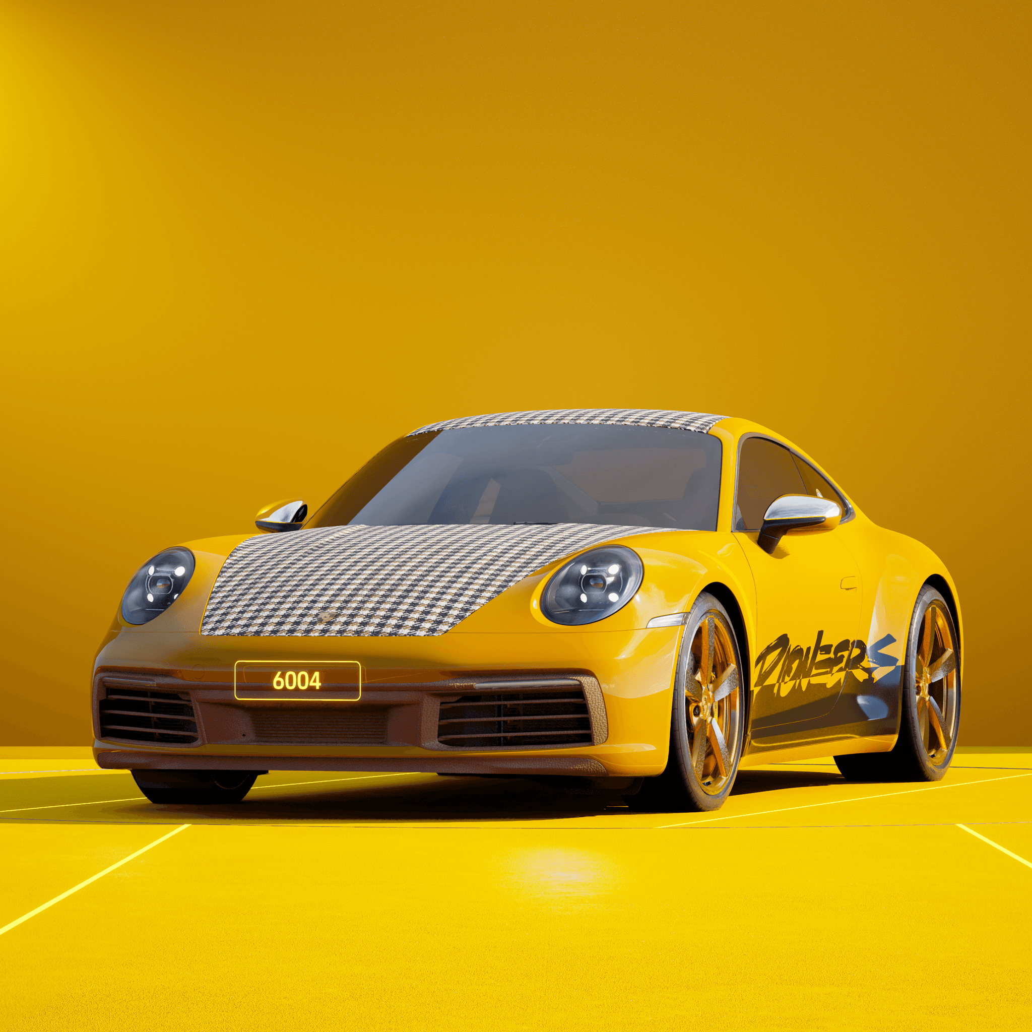 The PORSCHΞ 911 6004 image in phase