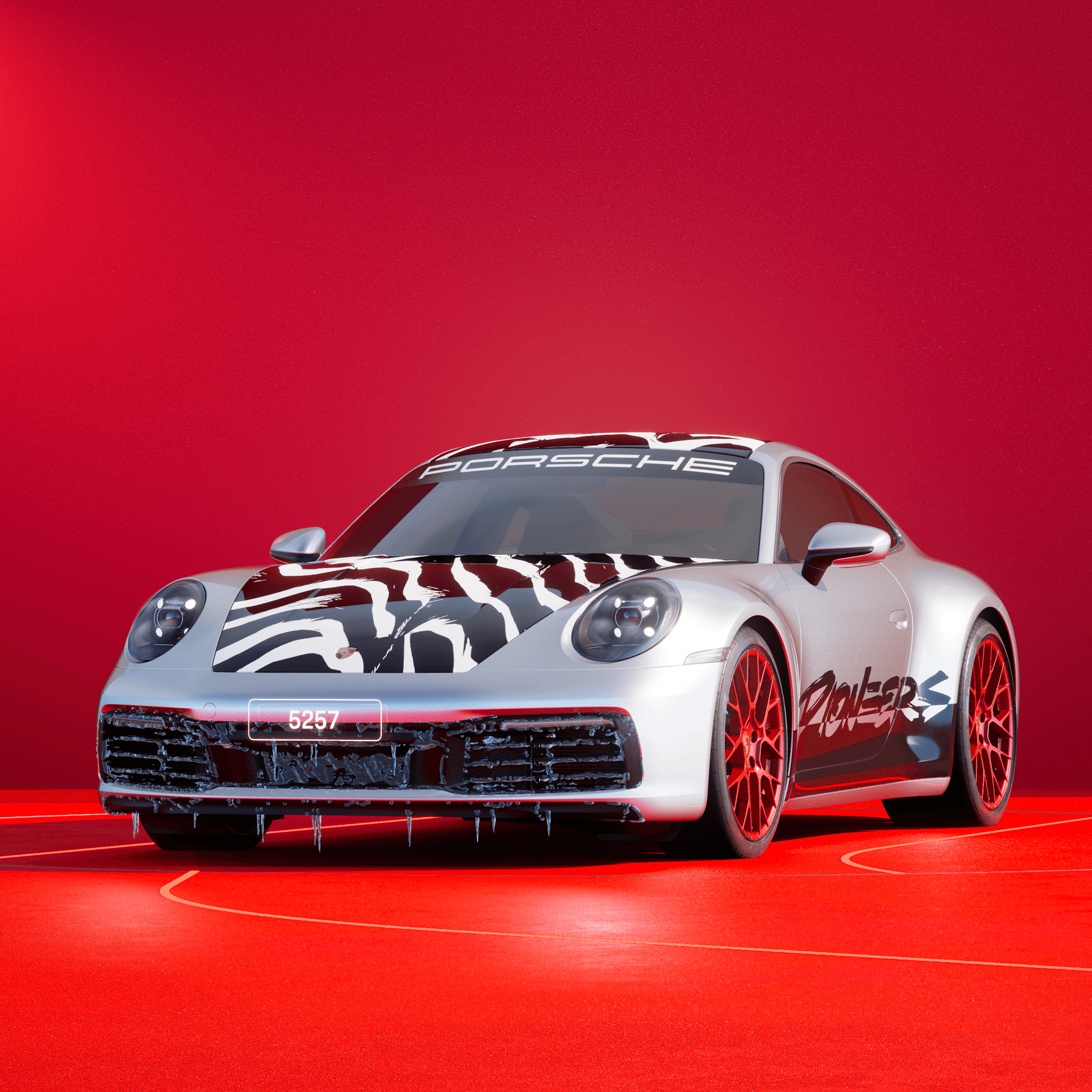 The PORSCHΞ 911 5257 image in phase