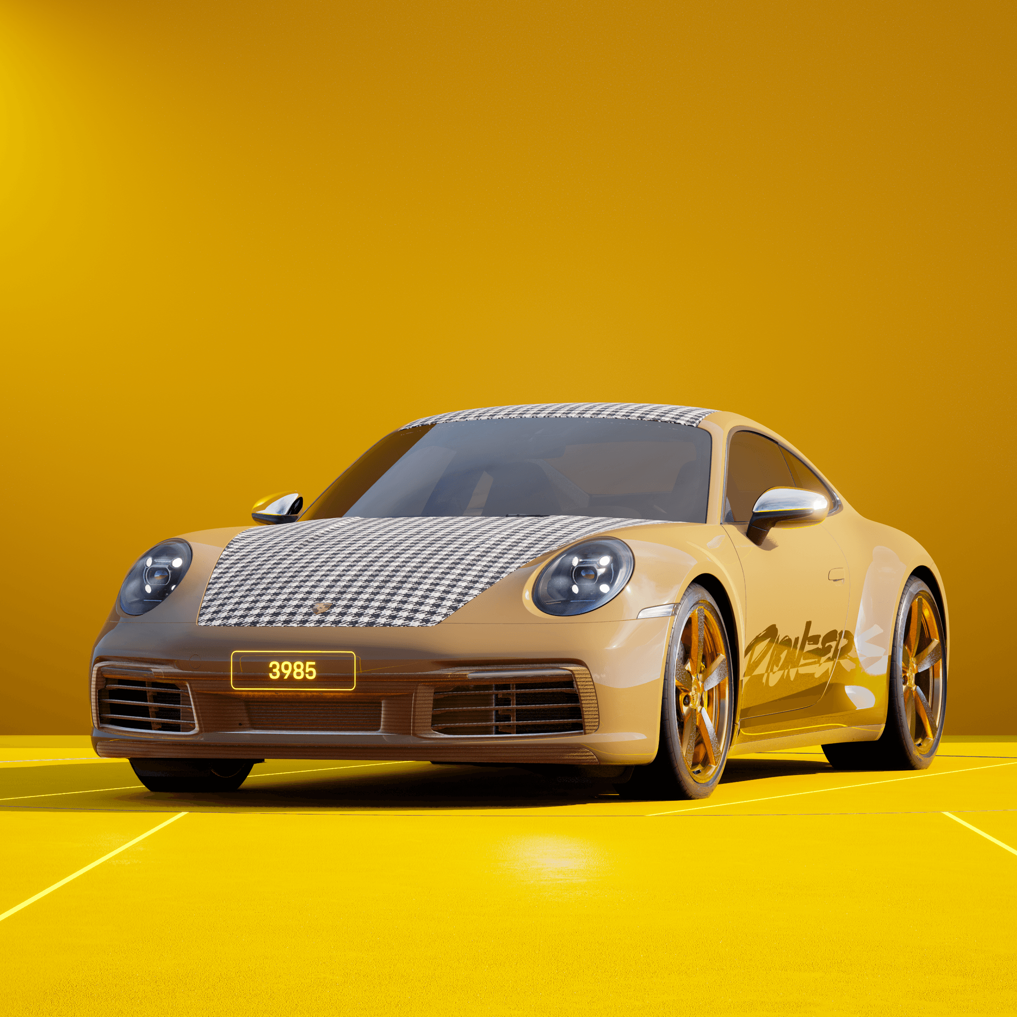 The PORSCHΞ 911 3985 image in phase