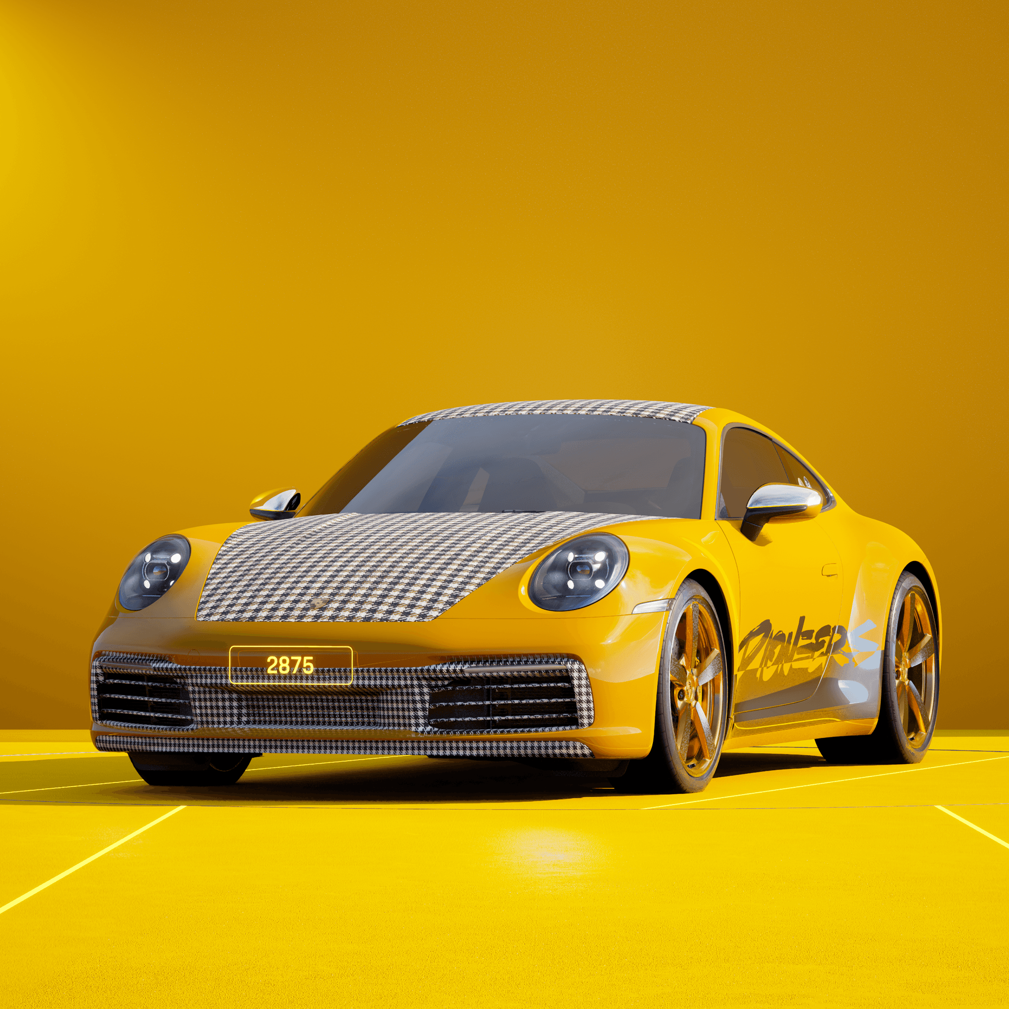 The PORSCHΞ 911 2875 image in phase