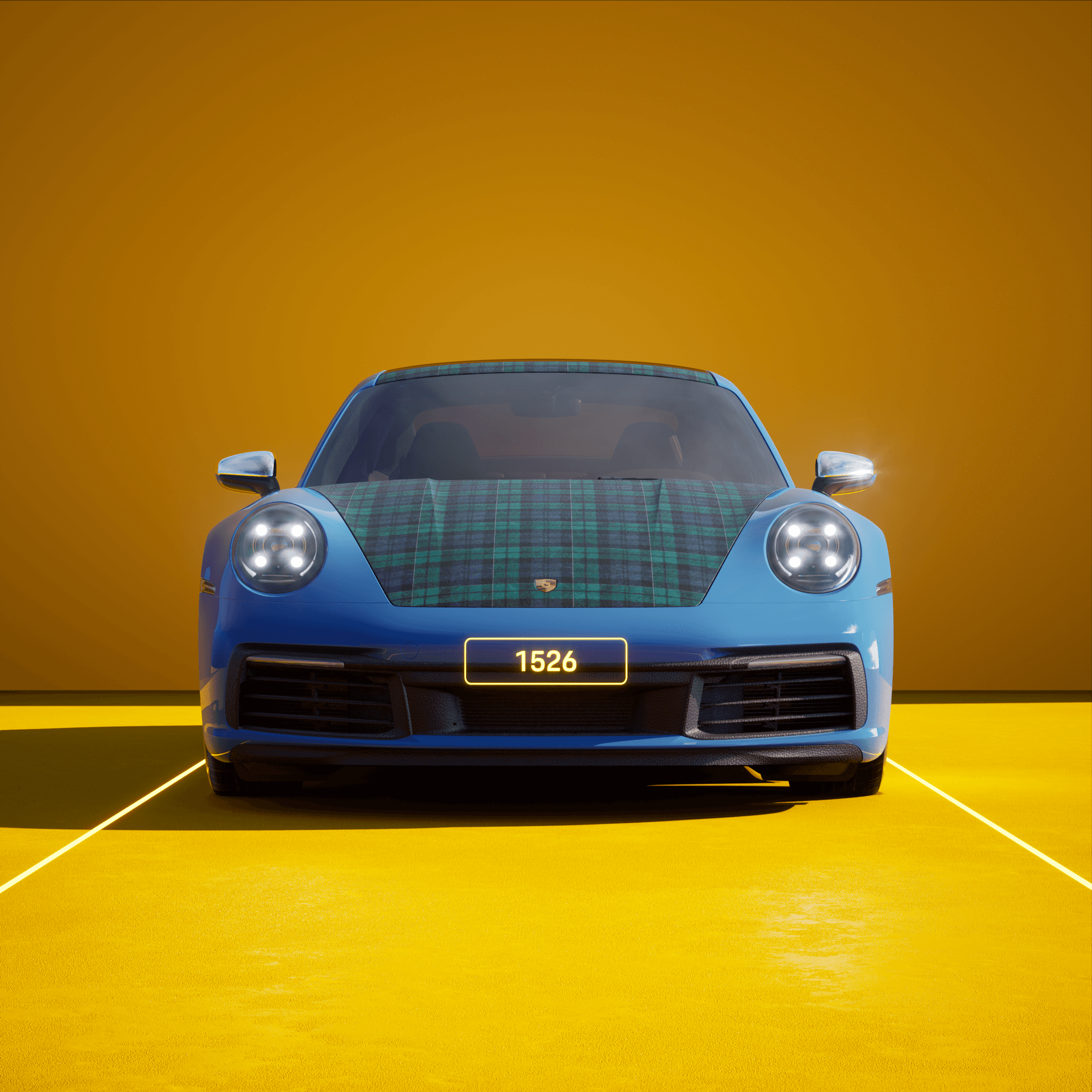 The PORSCHΞ 911 1526 image in phase