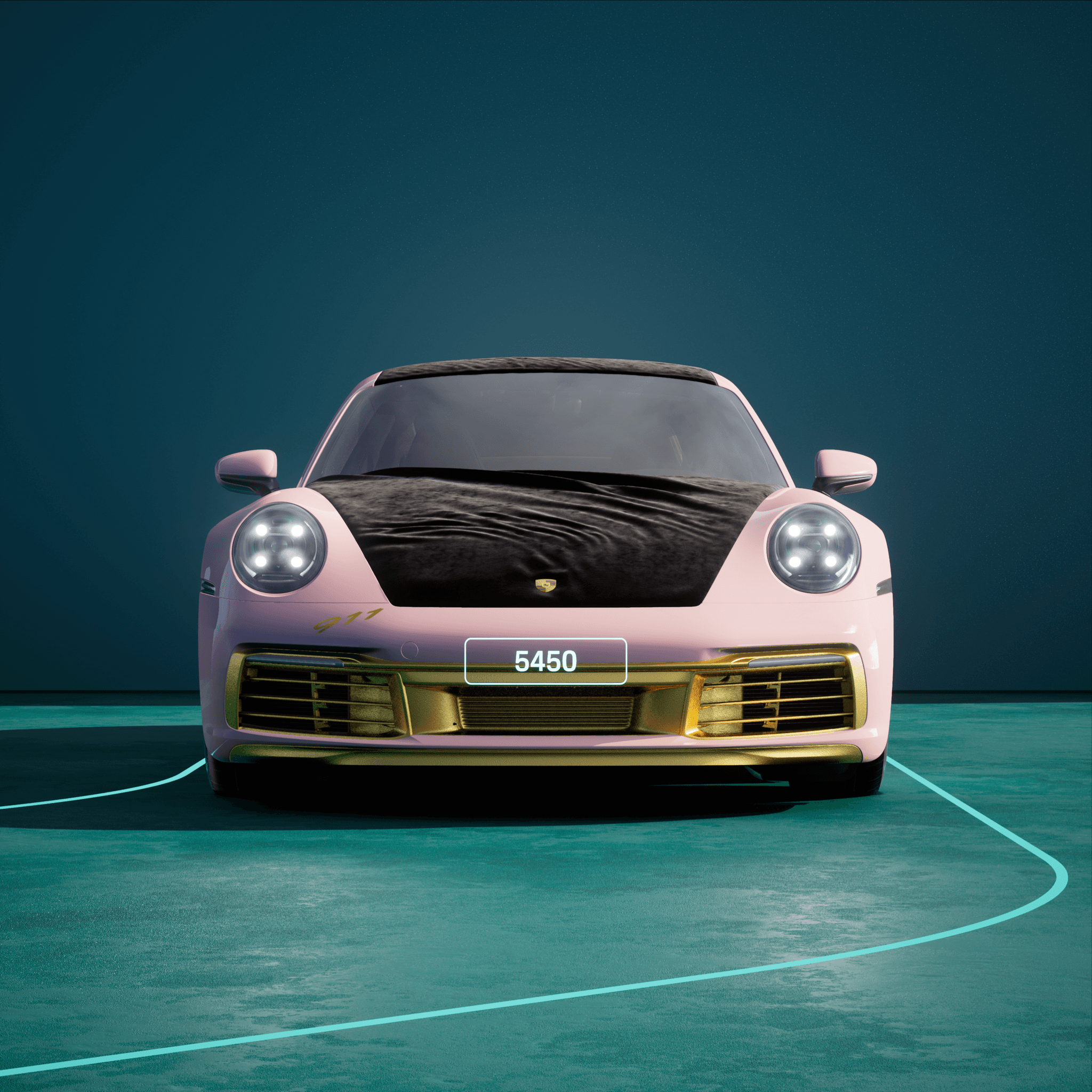 The PORSCHΞ 911 5450 image in phase