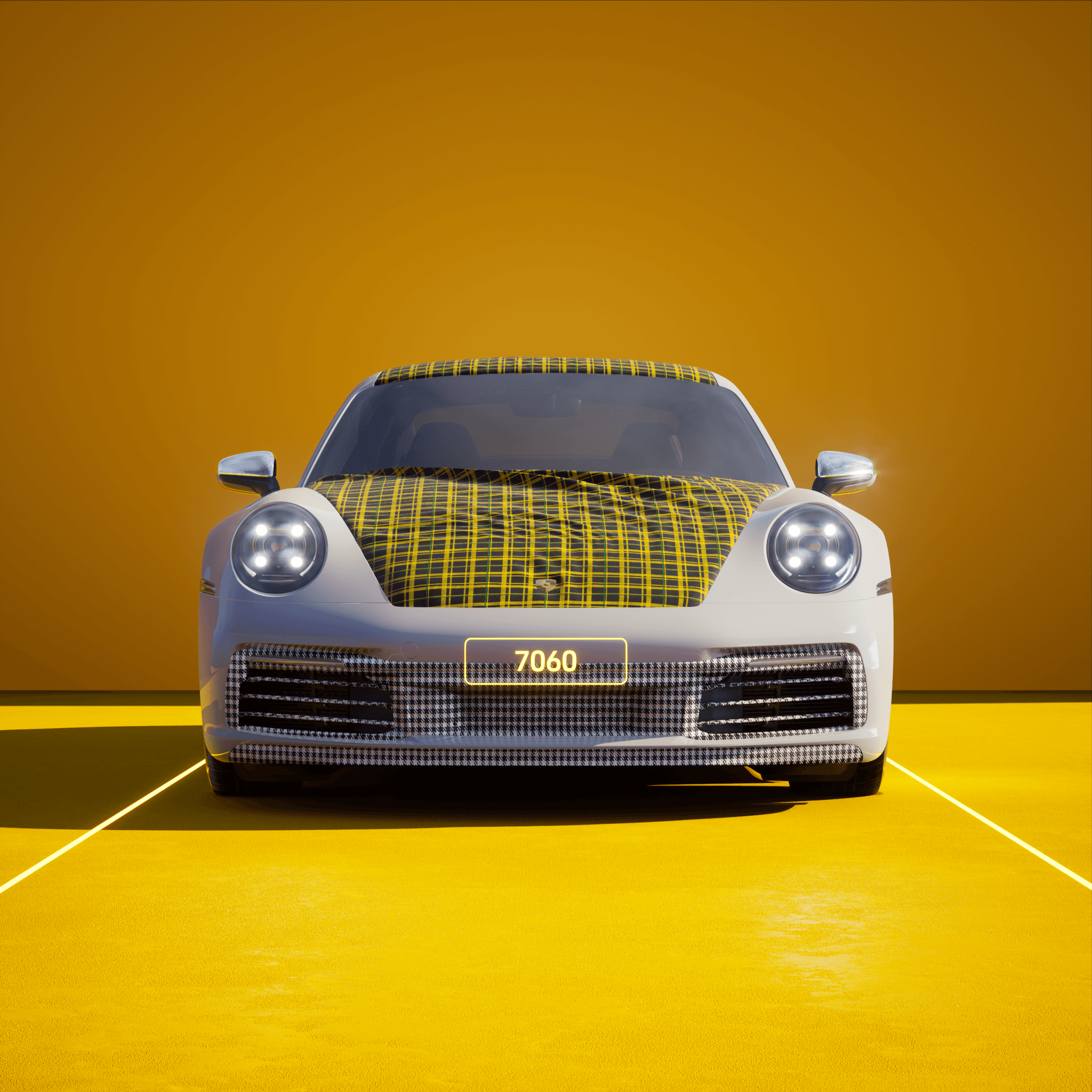 The PORSCHΞ 911 7060 image in phase