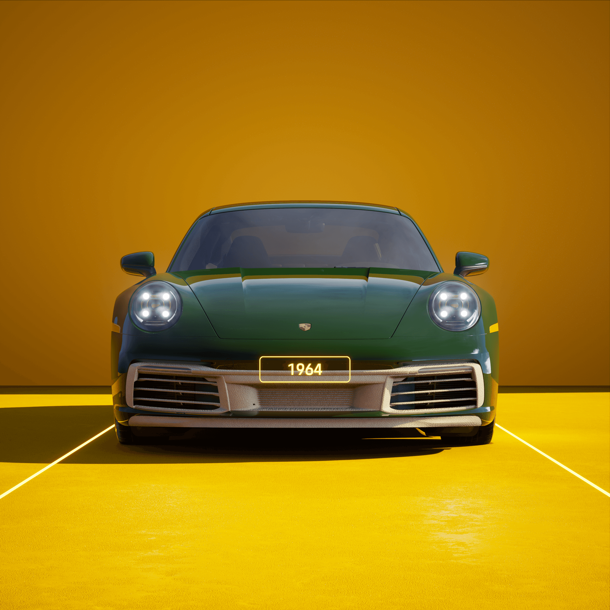 The PORSCHΞ 911 1964 image in phase