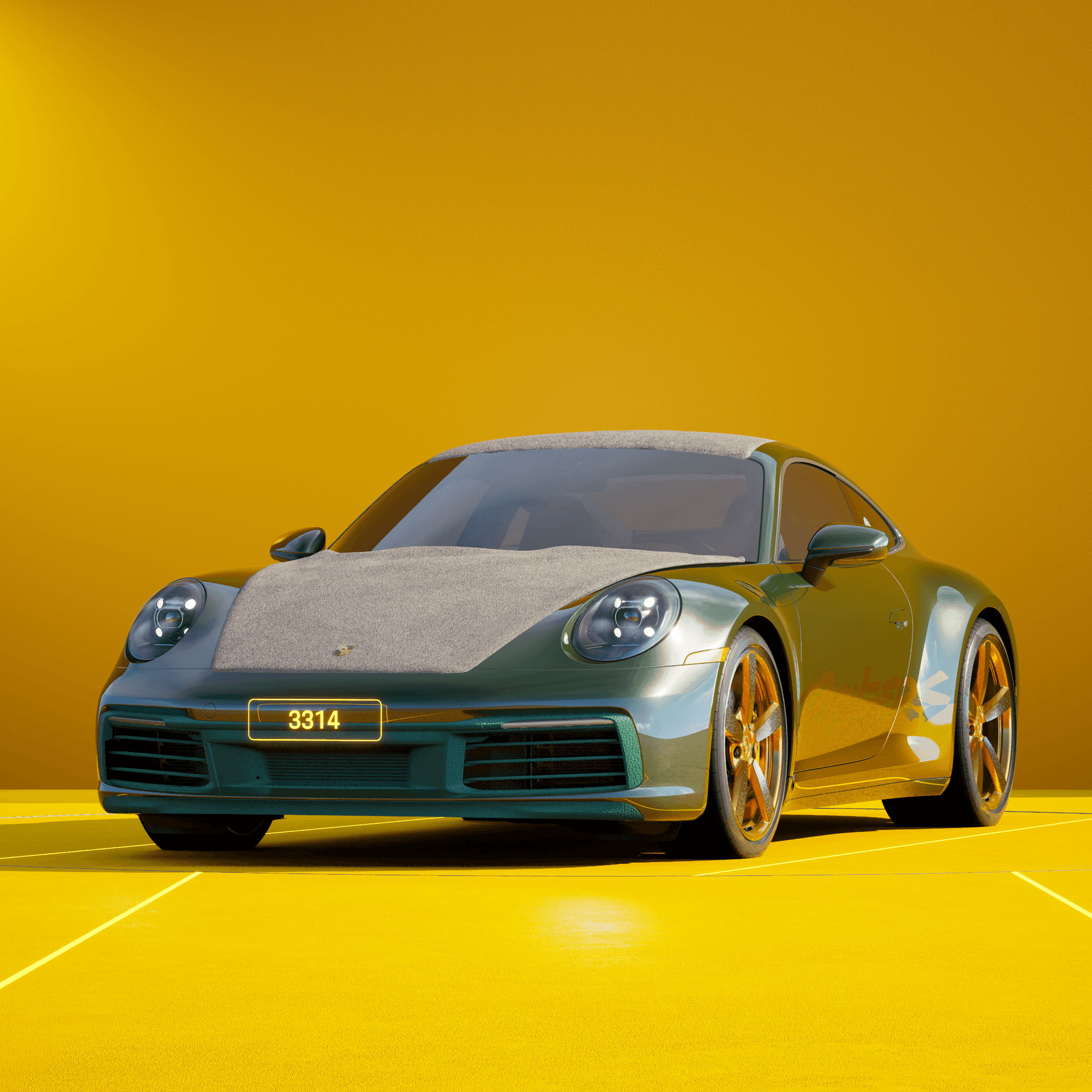 The PORSCHΞ 911 3314 image in phase