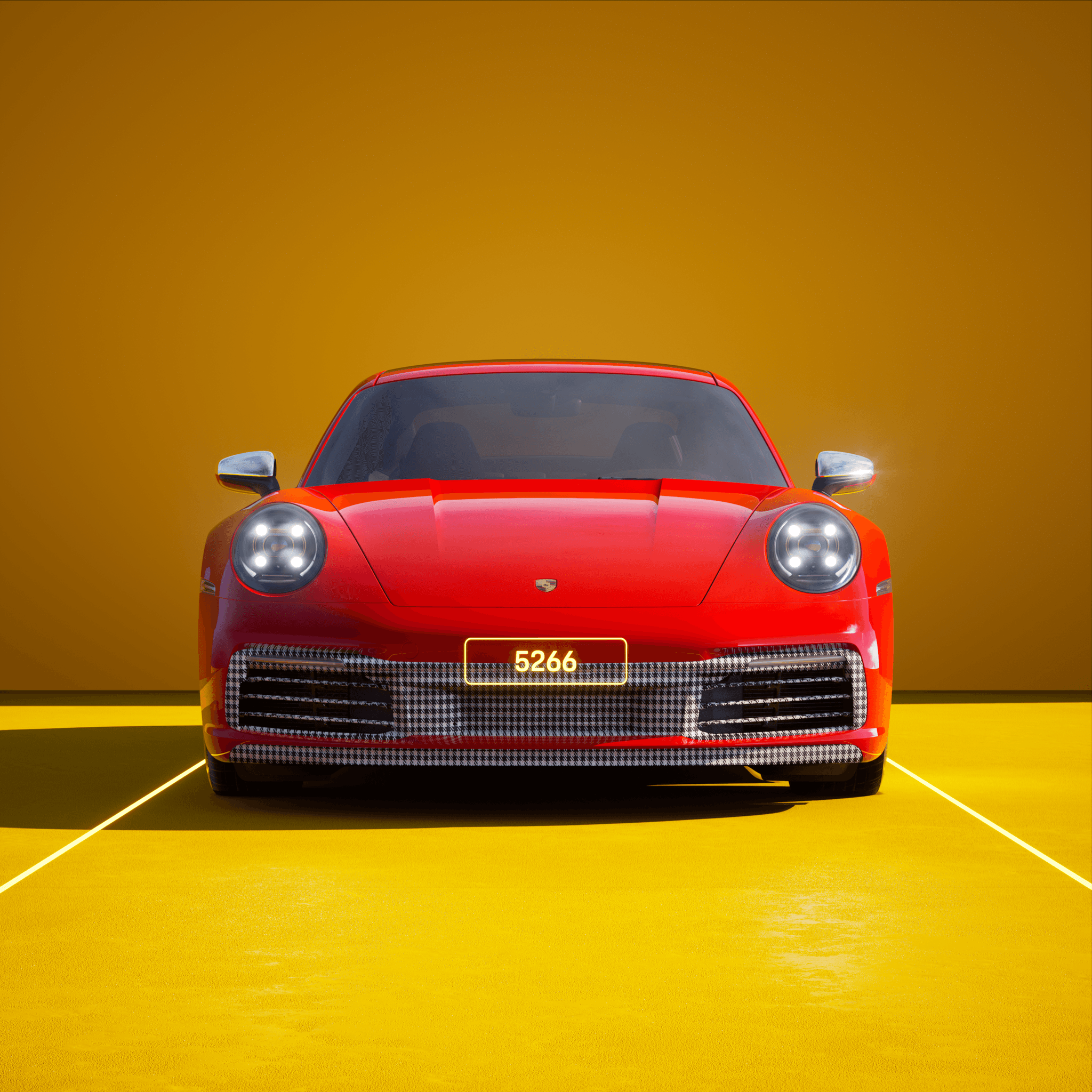 The PORSCHΞ 911 5266 image in phase
