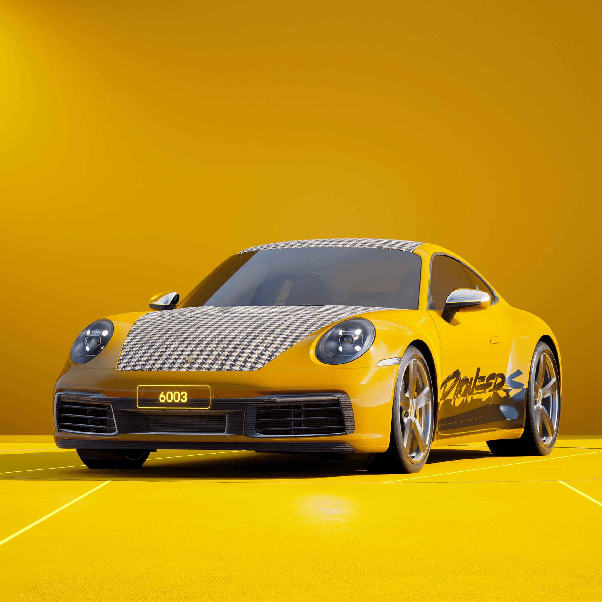 The PORSCHΞ 911 6003 image in phase