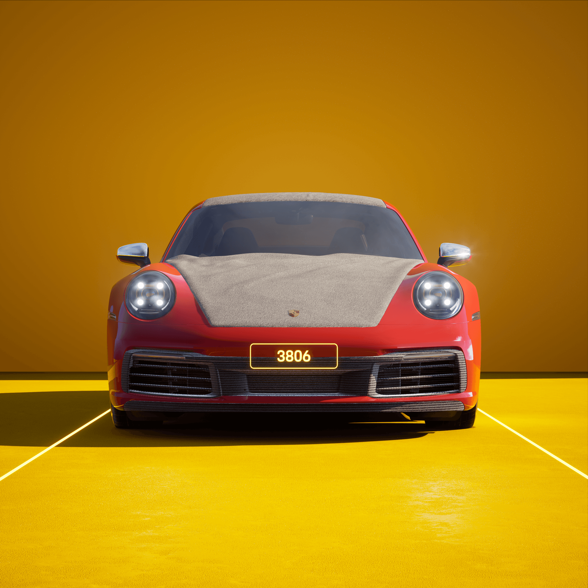 The PORSCHΞ 911 3806 image in phase
